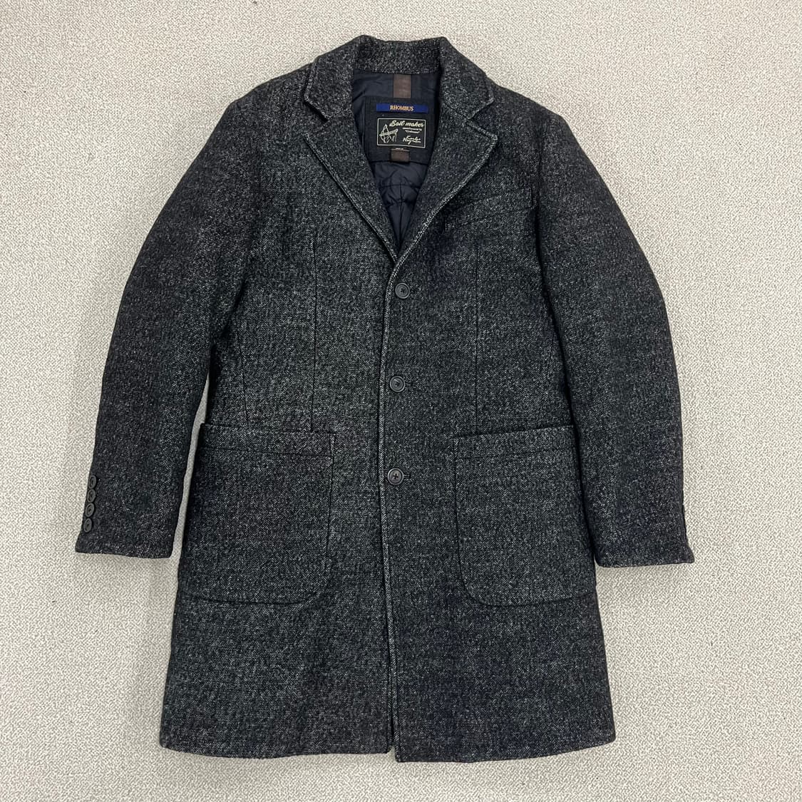 [48] 칼스헤이먼 롬버스 SKOV 헤링본 덕다운 코트 0105M1 상품이미지1