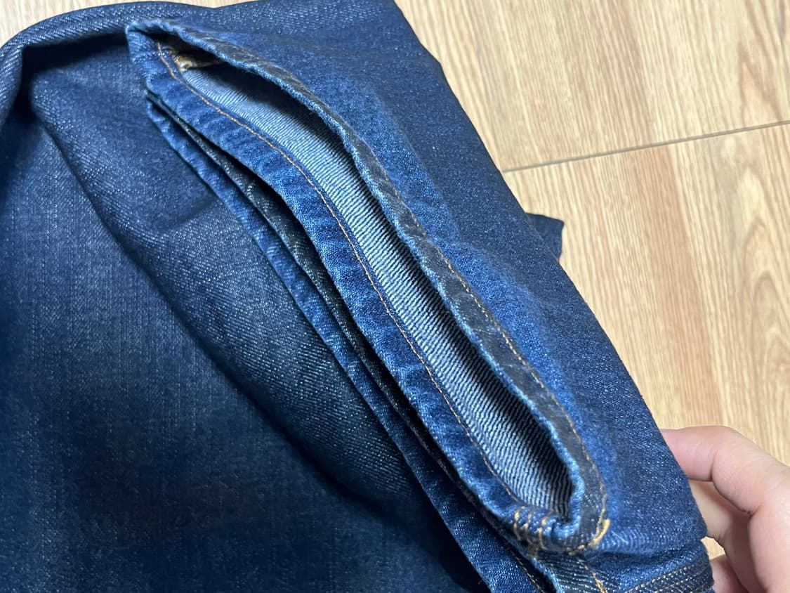 노운 우연 인디고 데님팬츠 상품이미지3