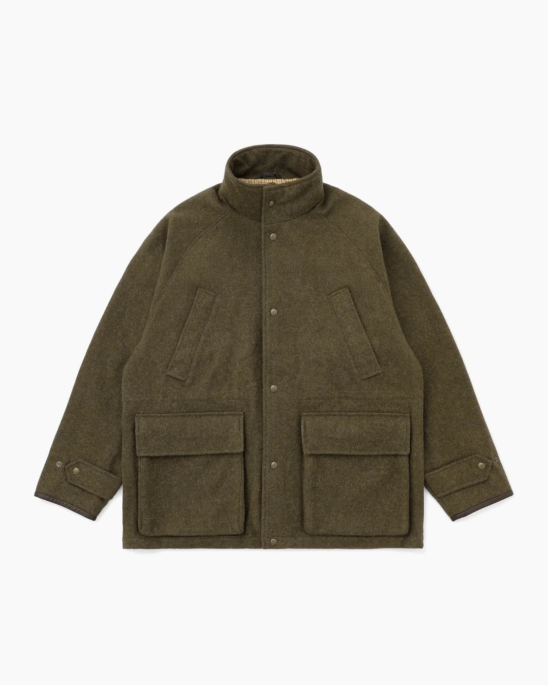 카키스 울 로버 파카 올리브 상품이미지1