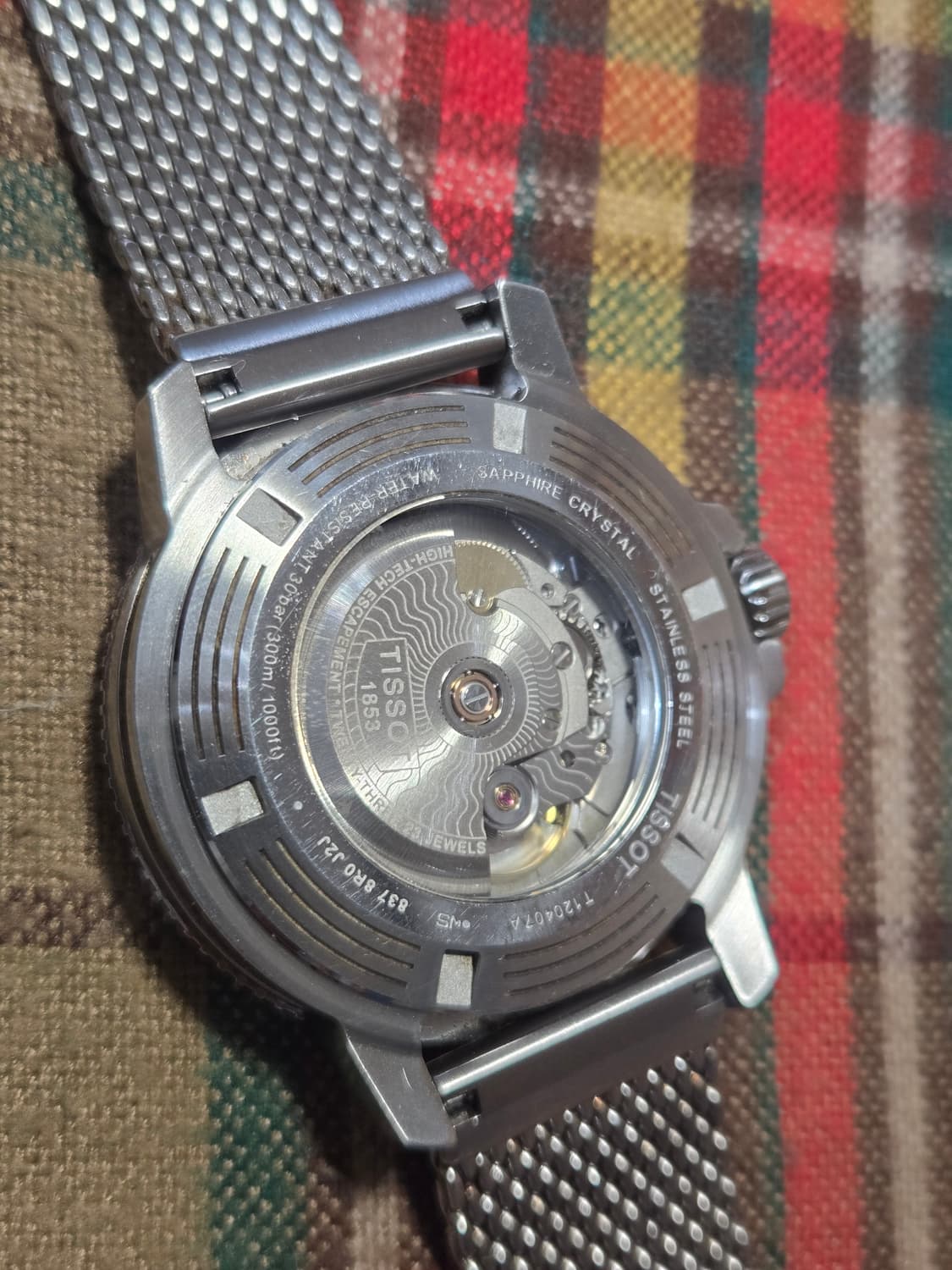 티소 TISSOT 시스타 파워매틱80. 43미리 오토 그린 상품이미지2