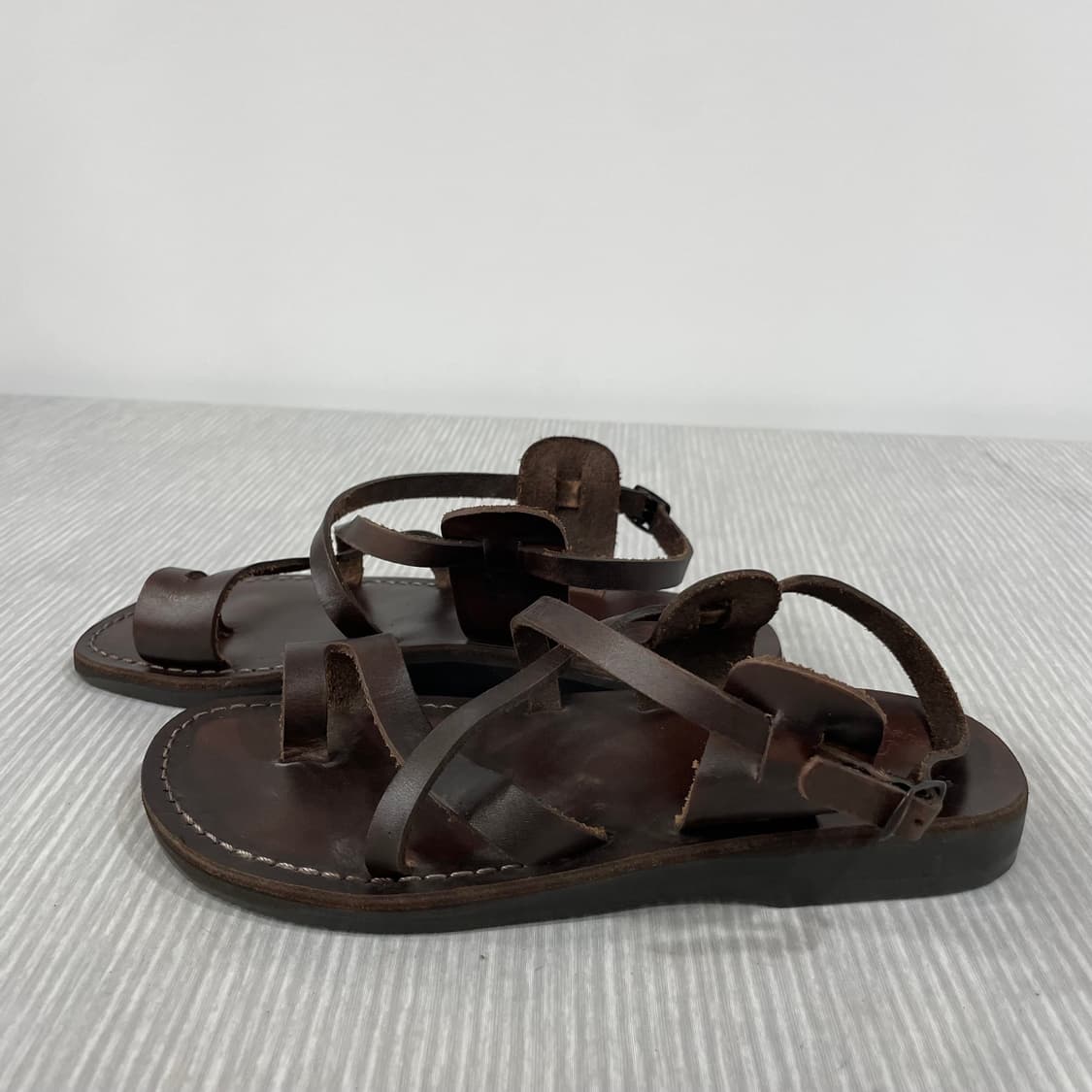 691) 예루살렘 샌들 스트랩 브라운 샌들 260mm (2) 상품이미지3