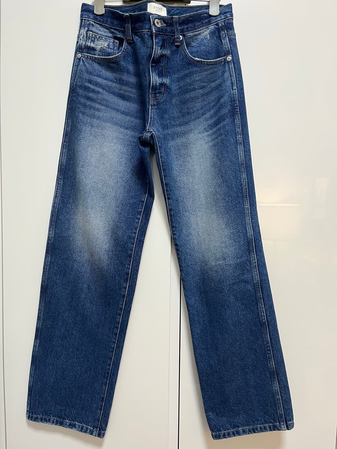 STOFE 스토프 스트레이트핏 코튼 데님 (xs) 상품이미지6