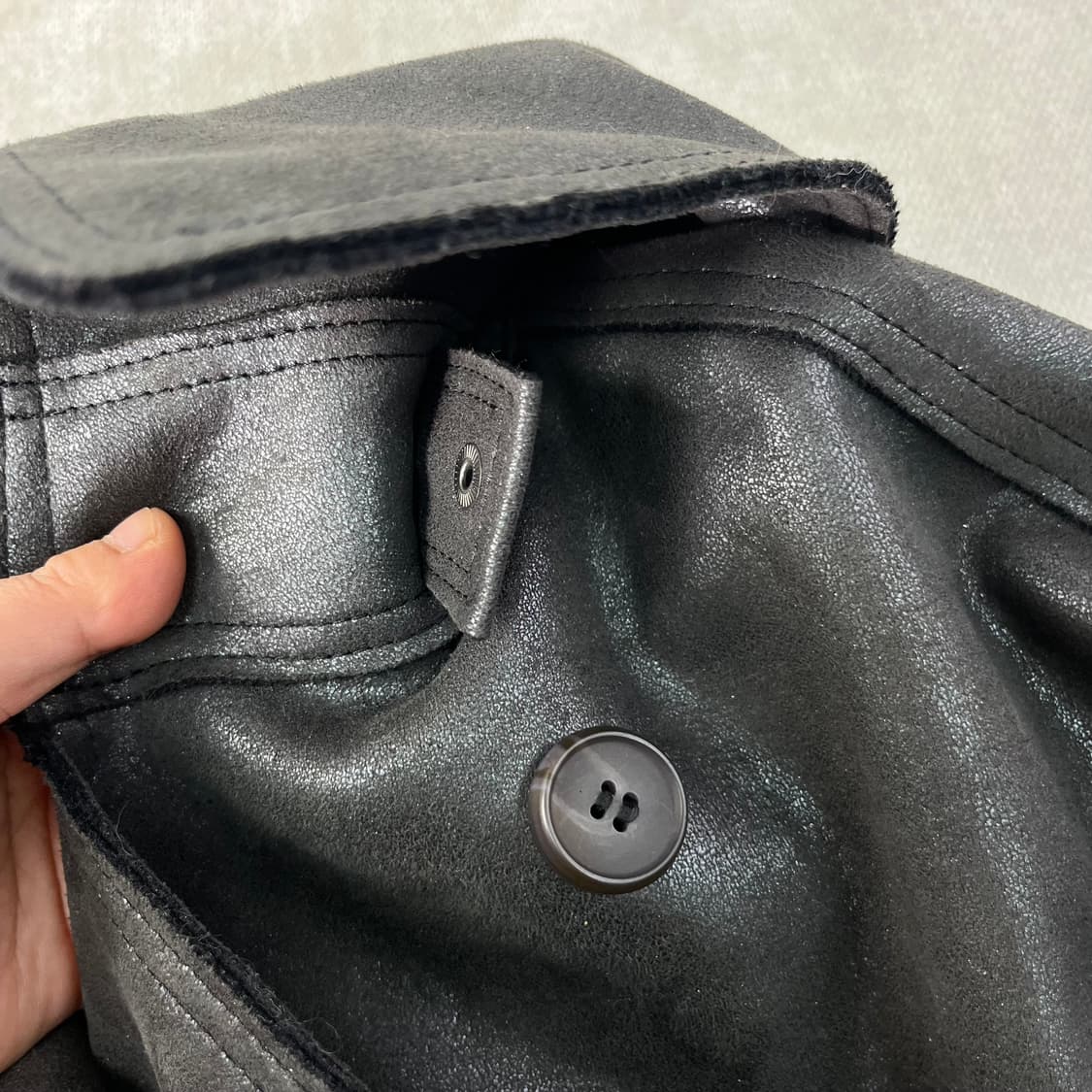 W 95 막스마라 더블 브레스티드 울 롱 코트 상품이미지5