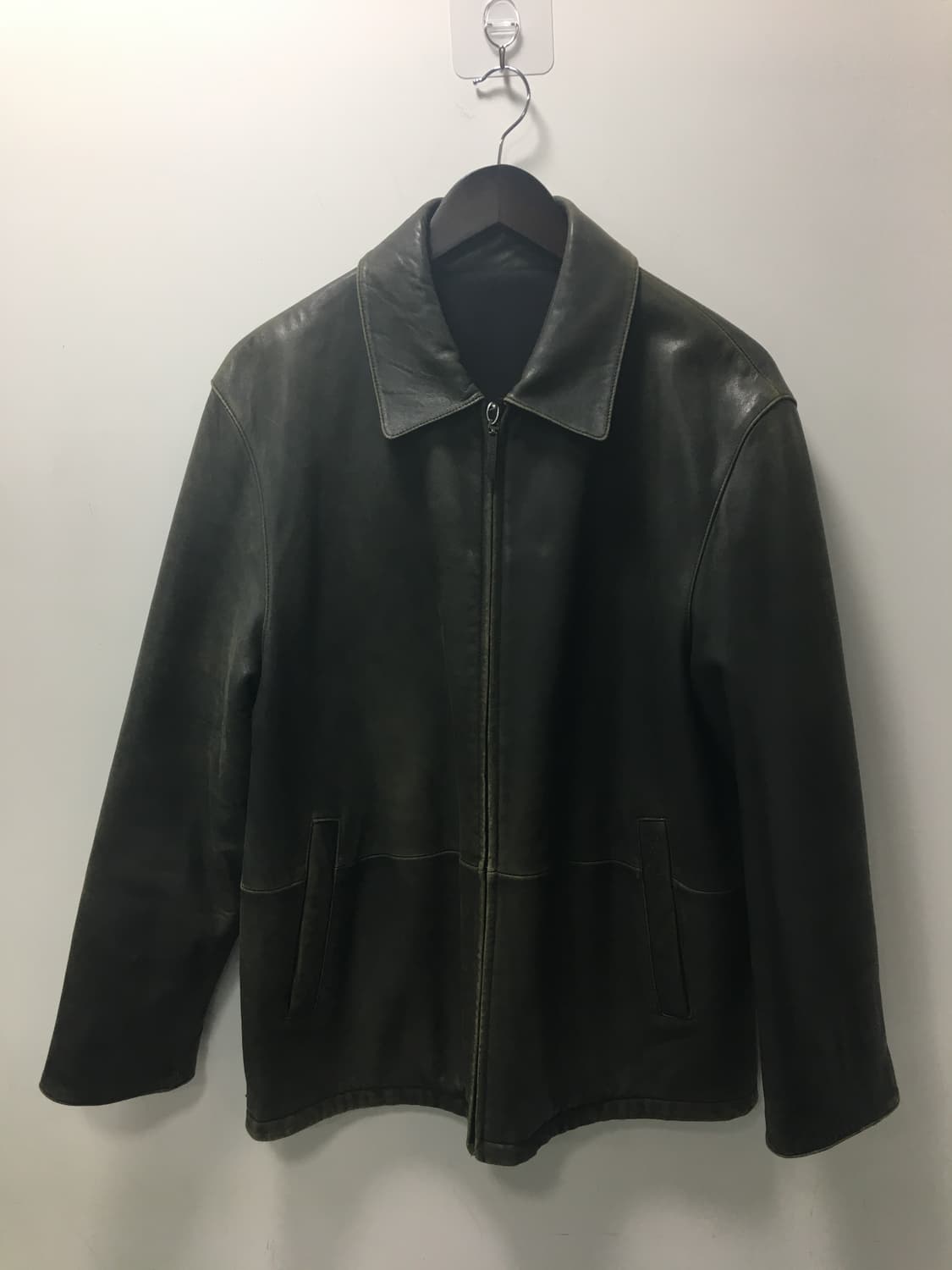 입생로랑 남성 가죽 자켓 상품이미지1