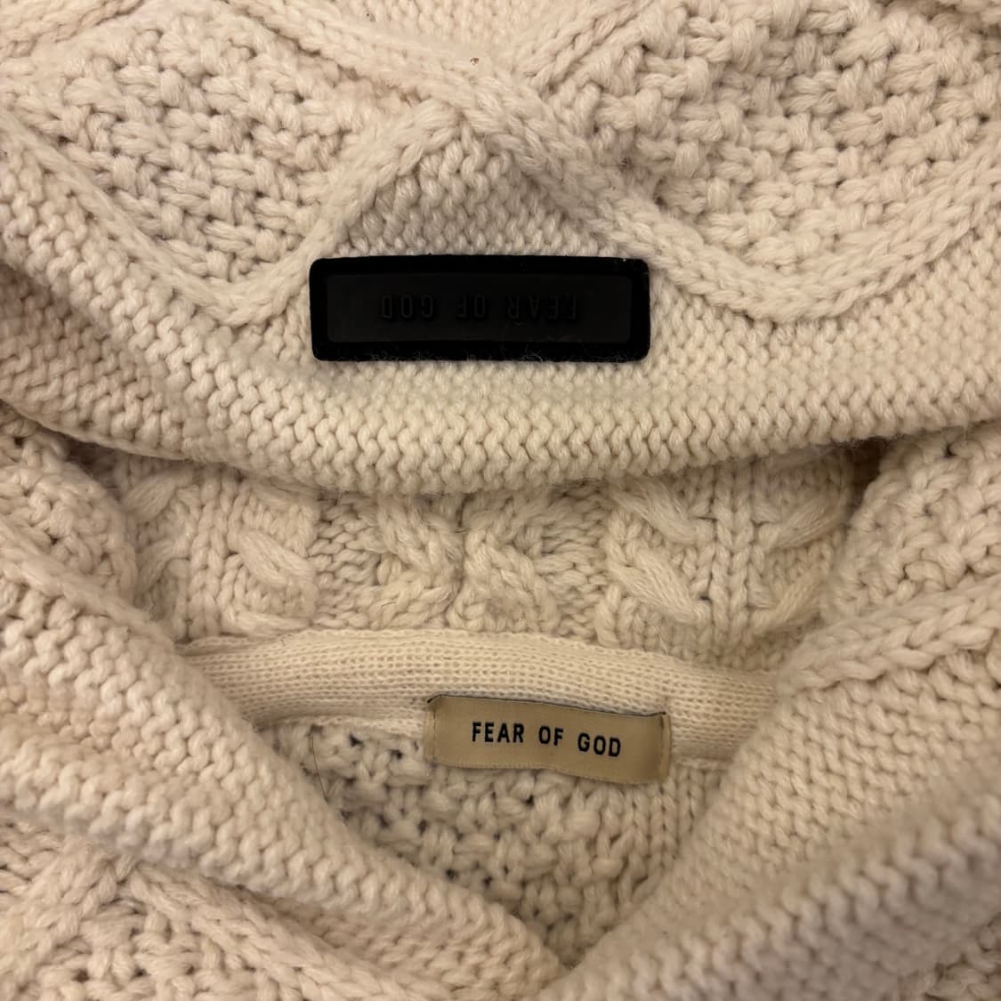 피어오브갓 에센셜 후드 니트 상품이미지3