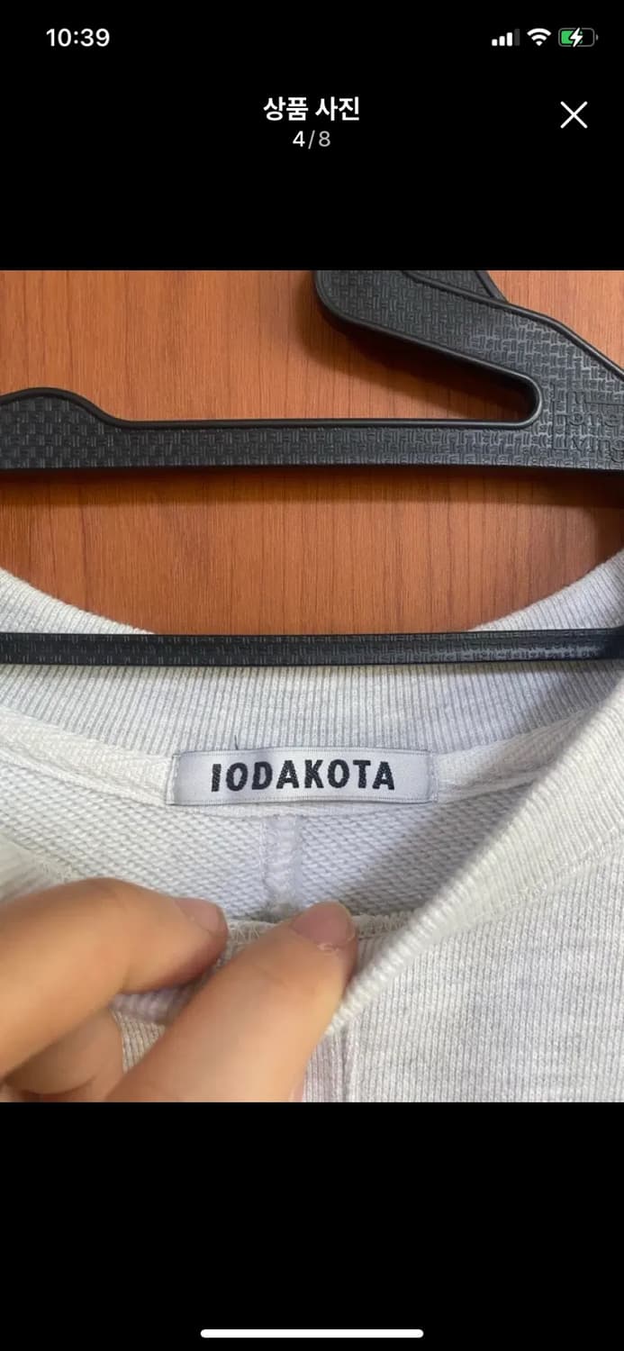 [IODAKOTA] 아이오다코타 스웻셔츠 2번 FREE사이즈 상품이미지4