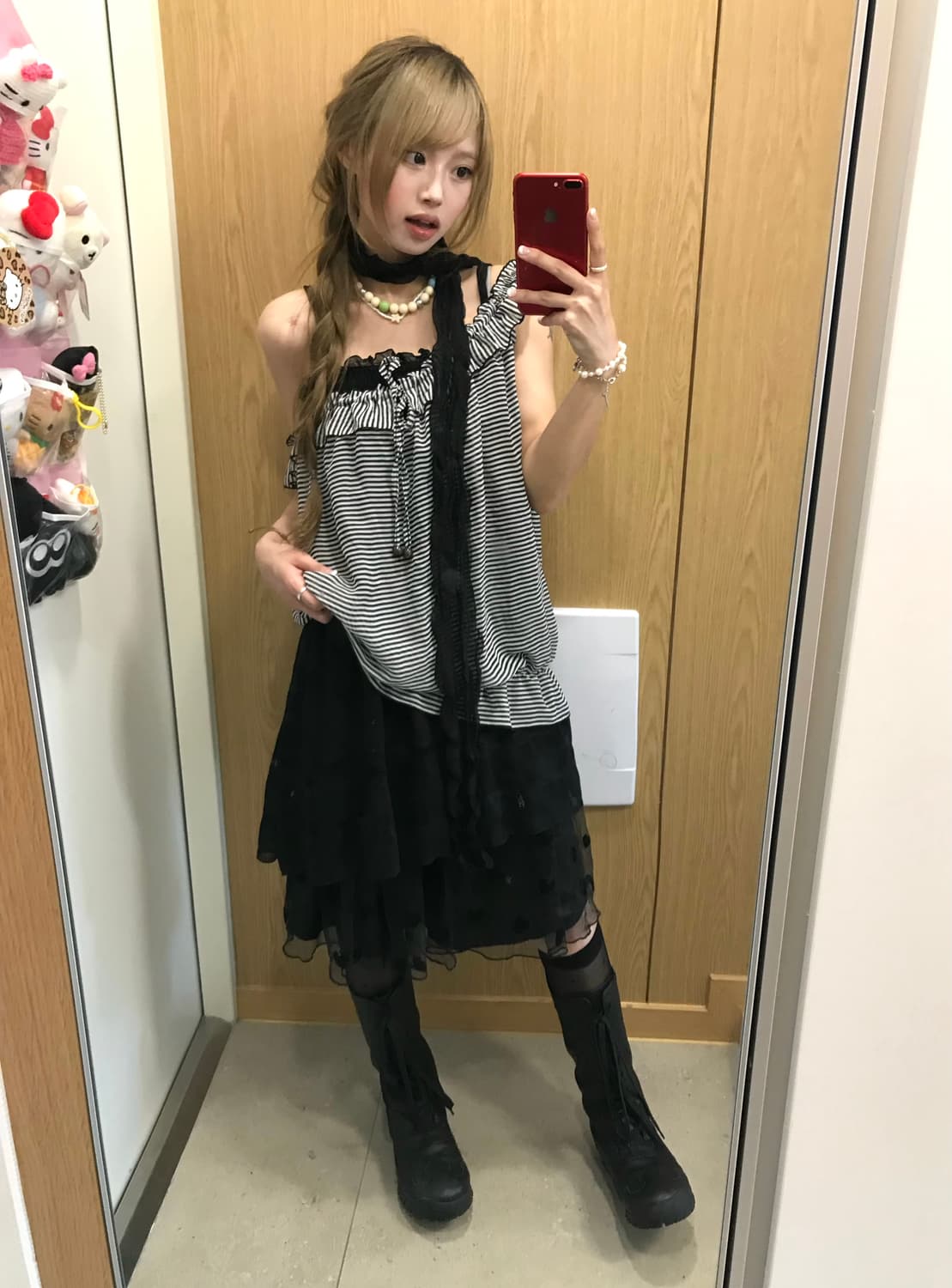블랙 무채색 페어리 니혼진 느좋 코디세트 상품이미지4
