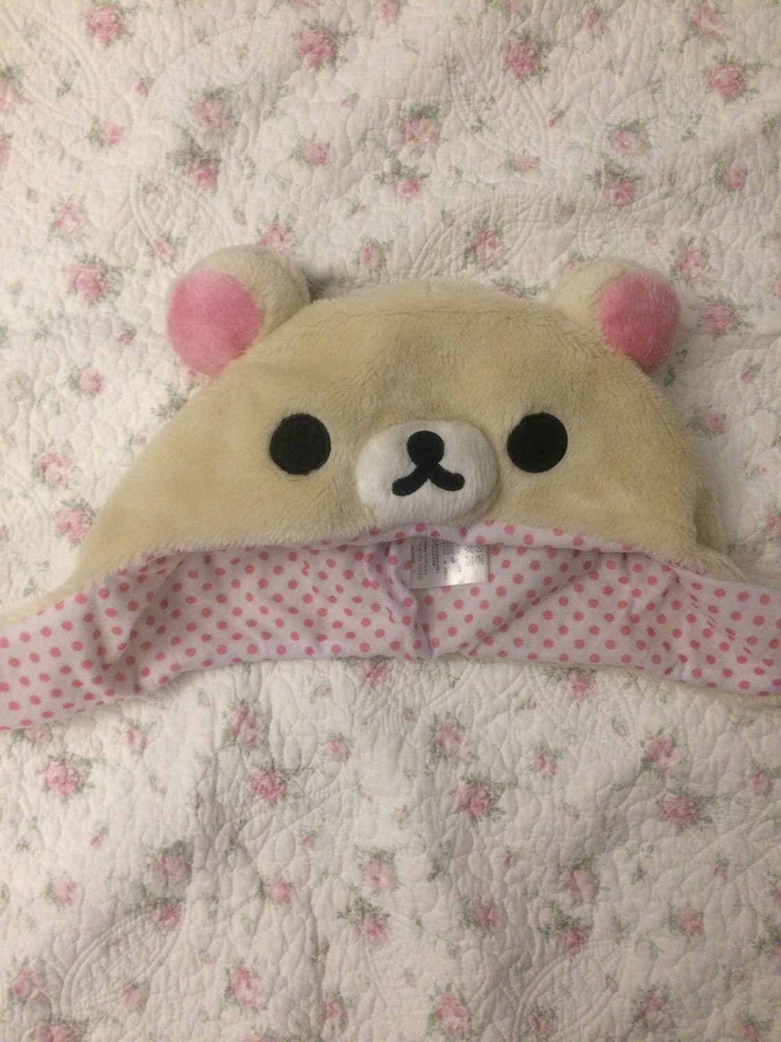 코리락쿠마 산엑스 봄버 햇 모자 상품이미지2