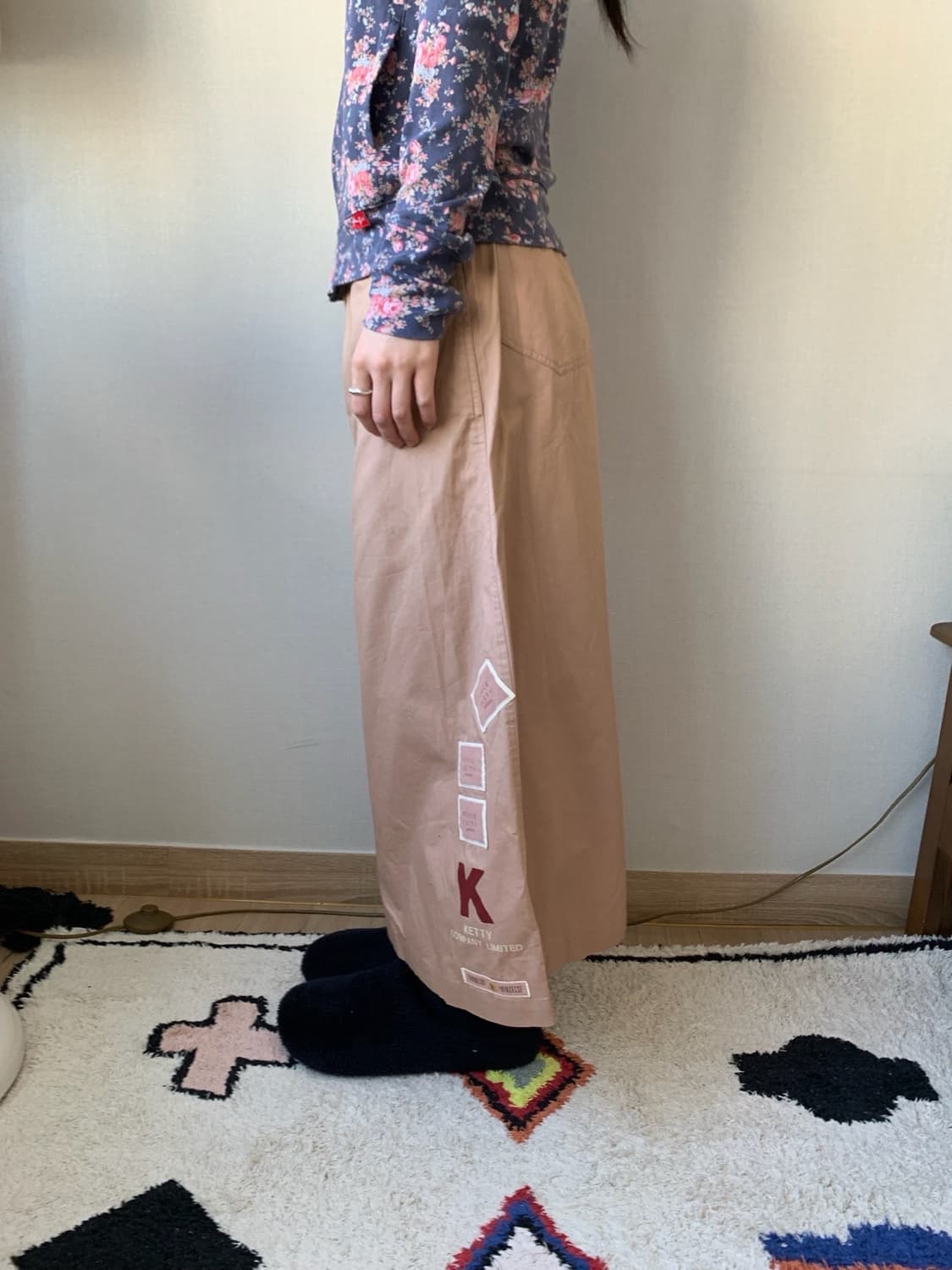 ketty patch maxi skirt 상품이미지4