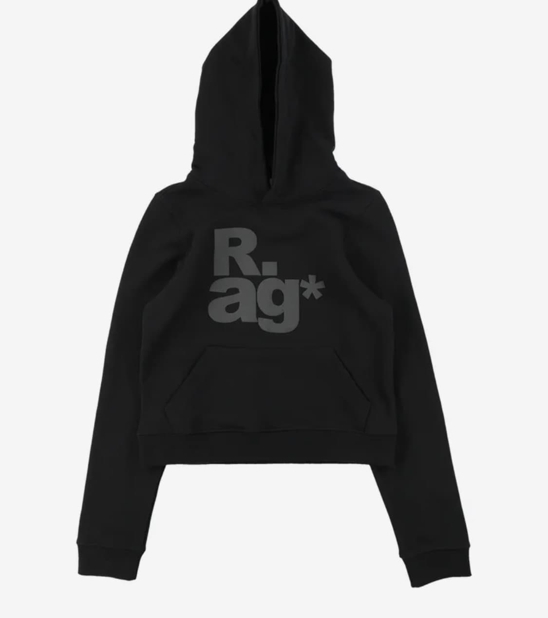 TCM rag hoodie (black) 상품이미지1