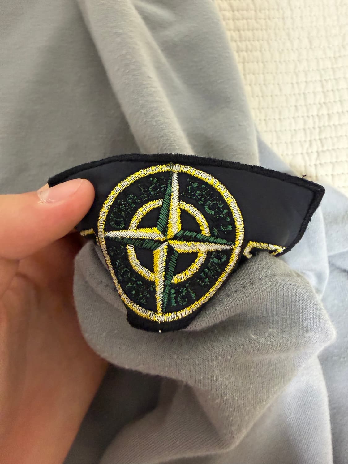 스톤아일랜드 맨투맨 그레이 상품이미지5