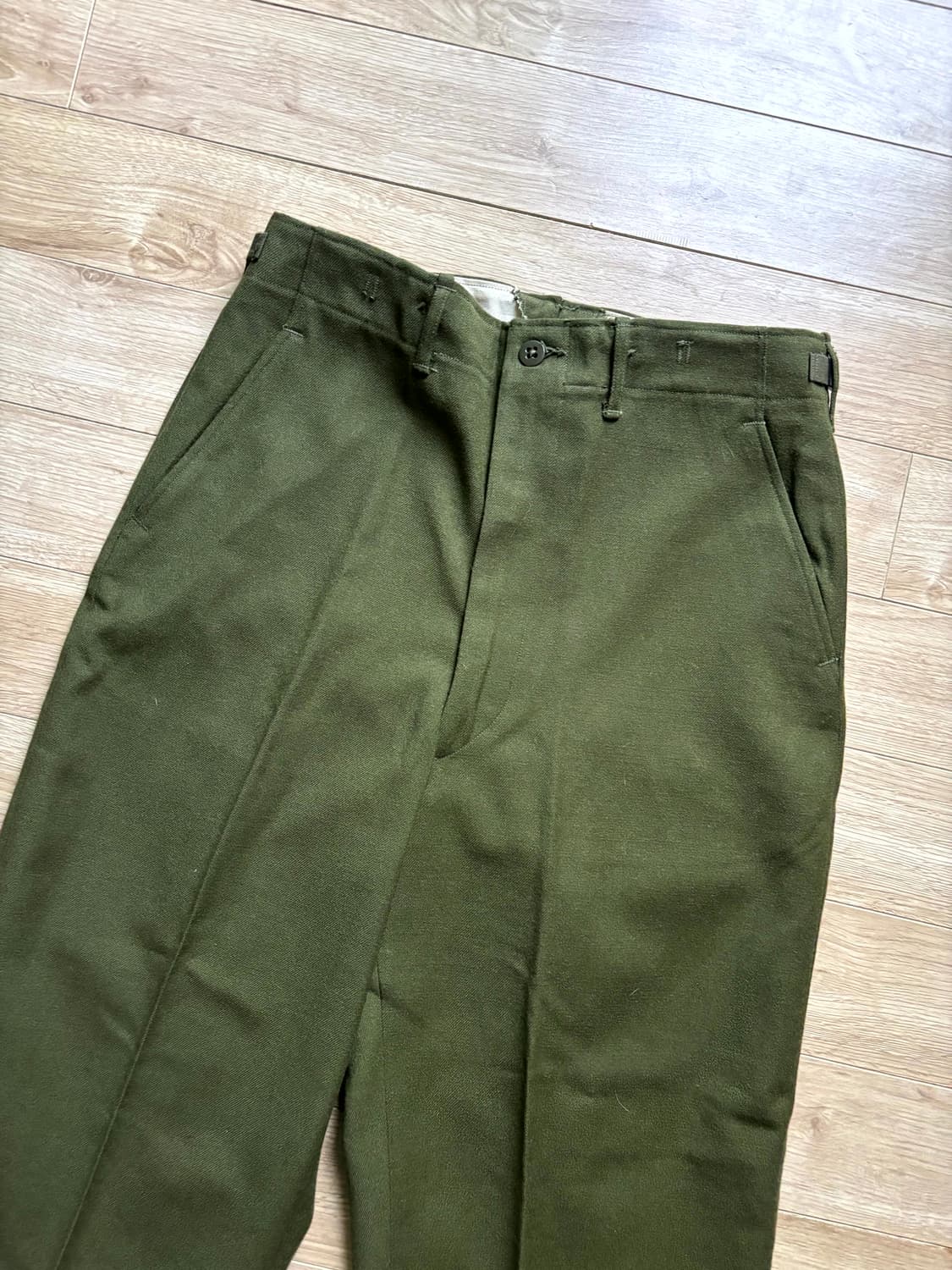 60's 미군 M-51 울 필드 팬츠 S-R 데드스탁 상품이미지2