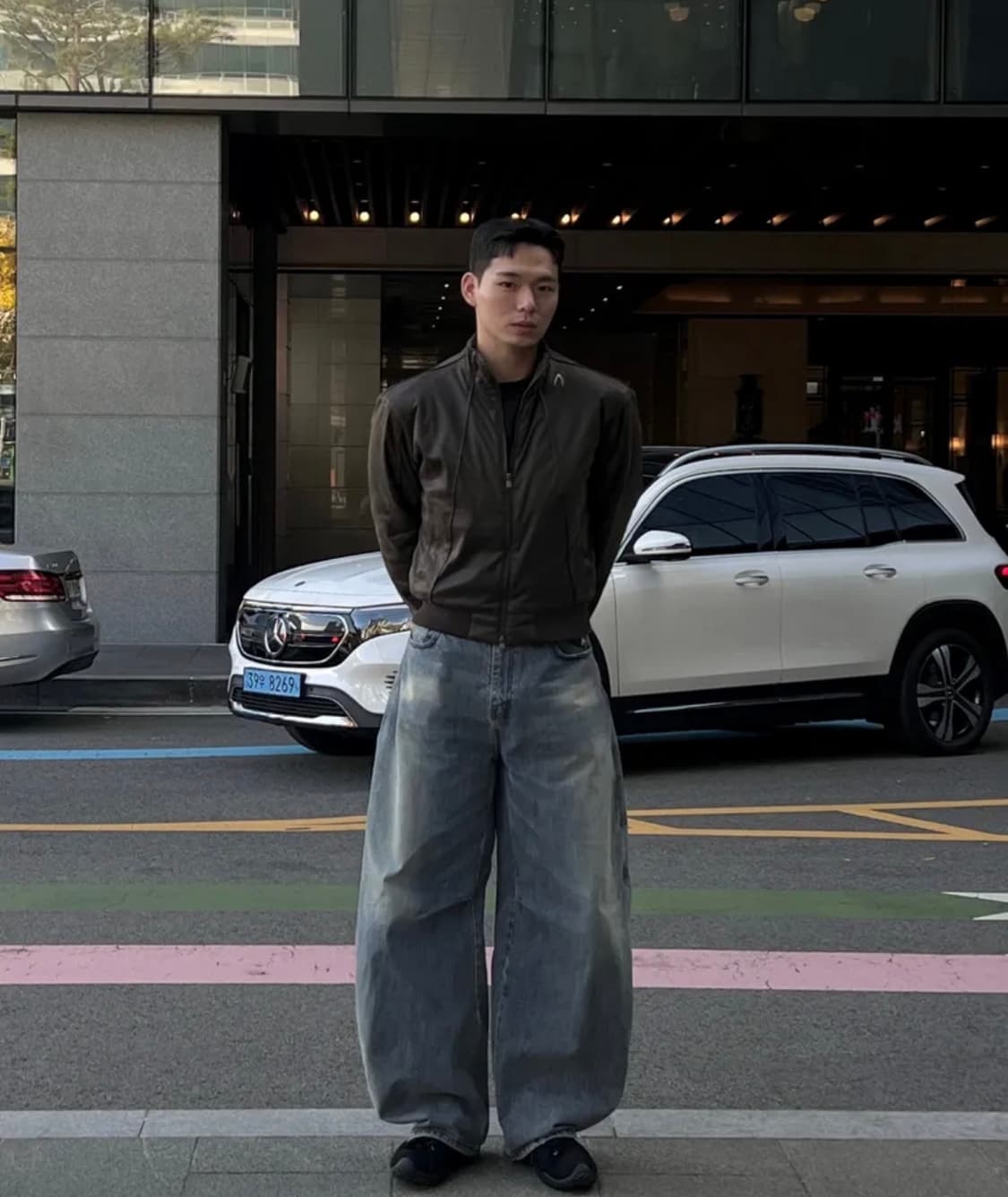 2사이즈) 아캄 파이핑 레더 블랙 상품이미지2