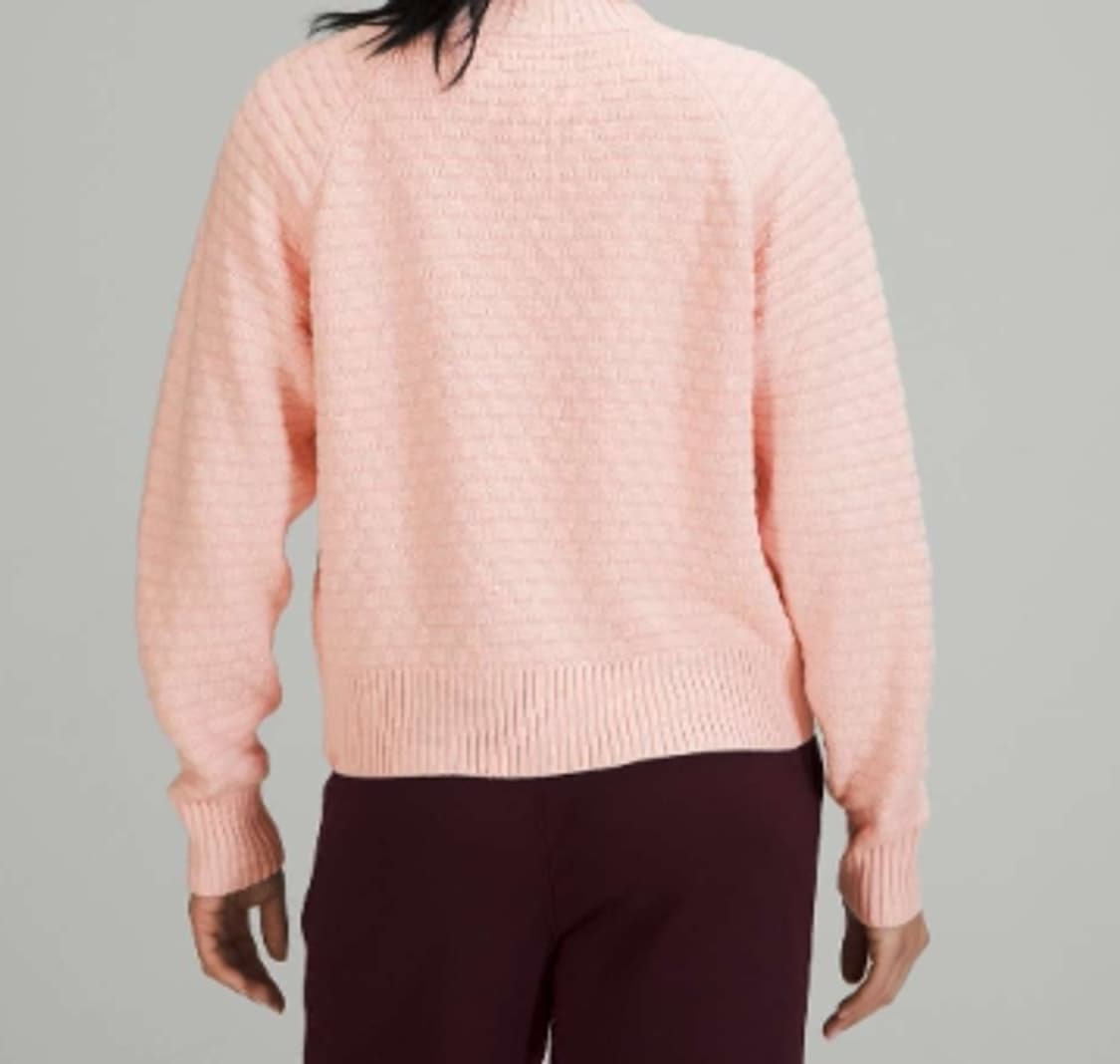 룰루레몬 lululemon 텍스처 플레이 크루 스웨터 사이즈 XS 상품이미지3