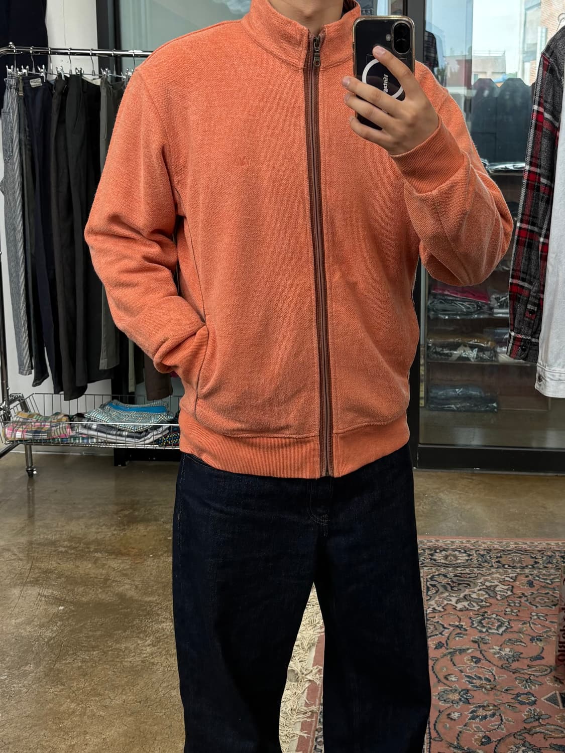 PLAYBOY 절개 디테일 집업 재킷 상품이미지2