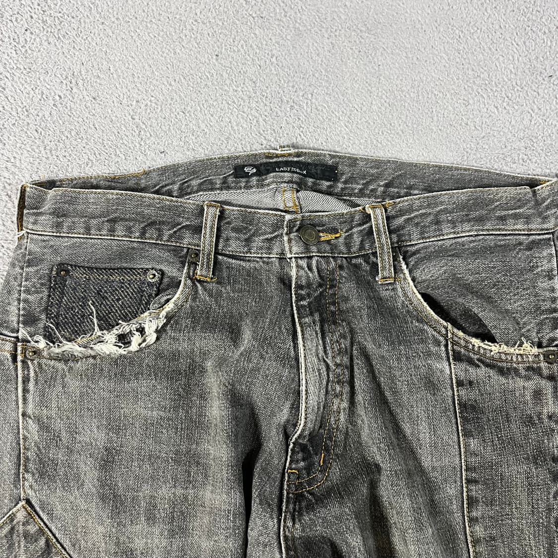 Destroyed detail pants 상품이미지3