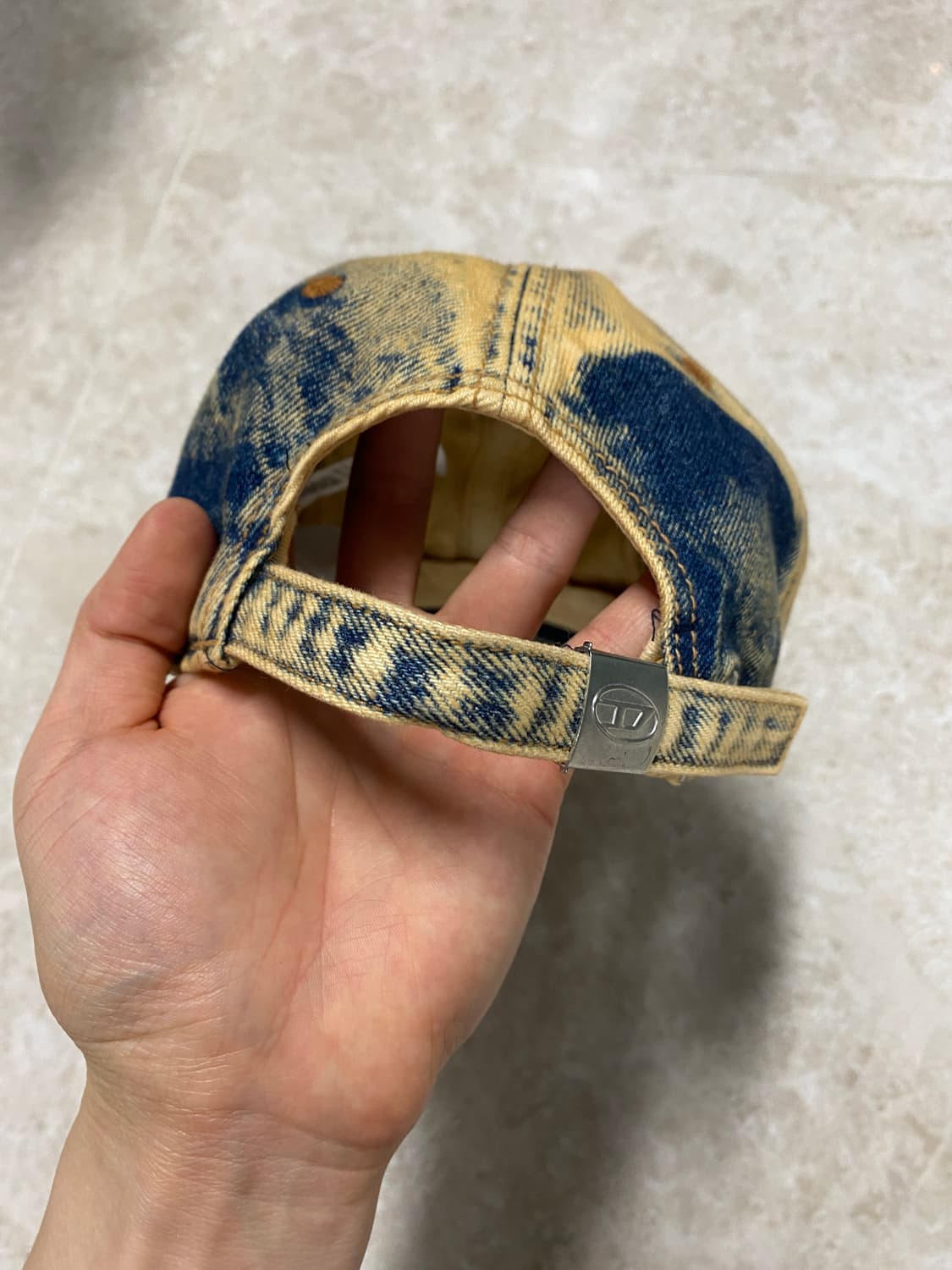 디젤 C-샙 트리티드 데님 볼캡 2 상품이미지4