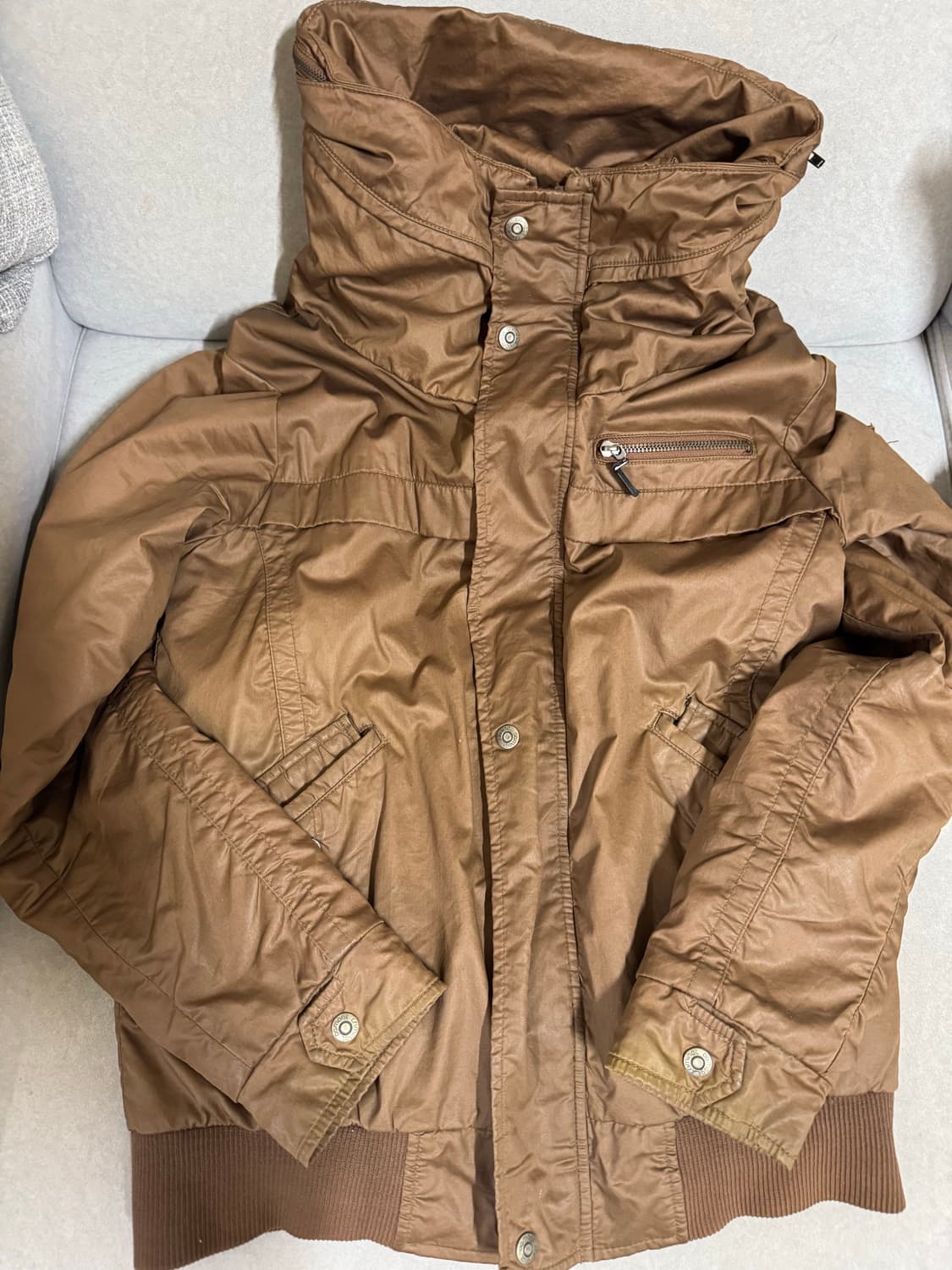 그리핀 하이넥 자켓 상품이미지2