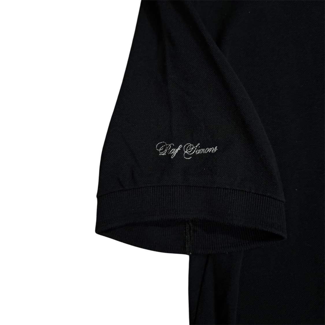 SS20 raf simons printed patch polo 상품이미지5