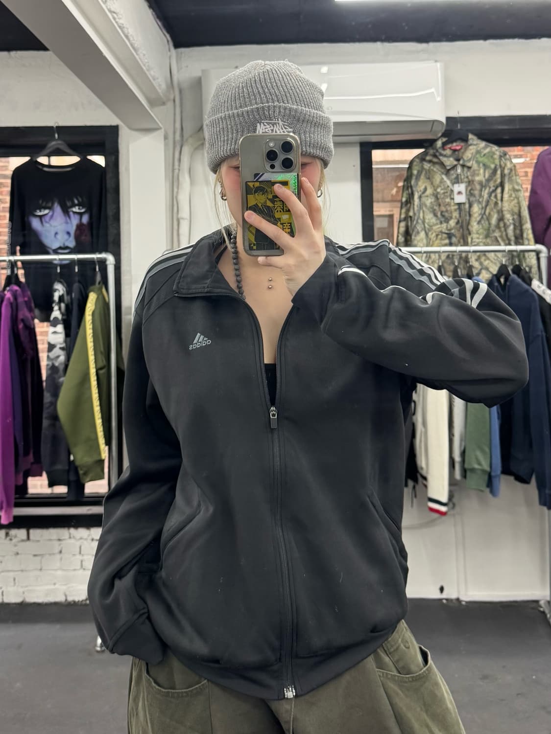 아디다스 사이드 투톤 져지 상품이미지3