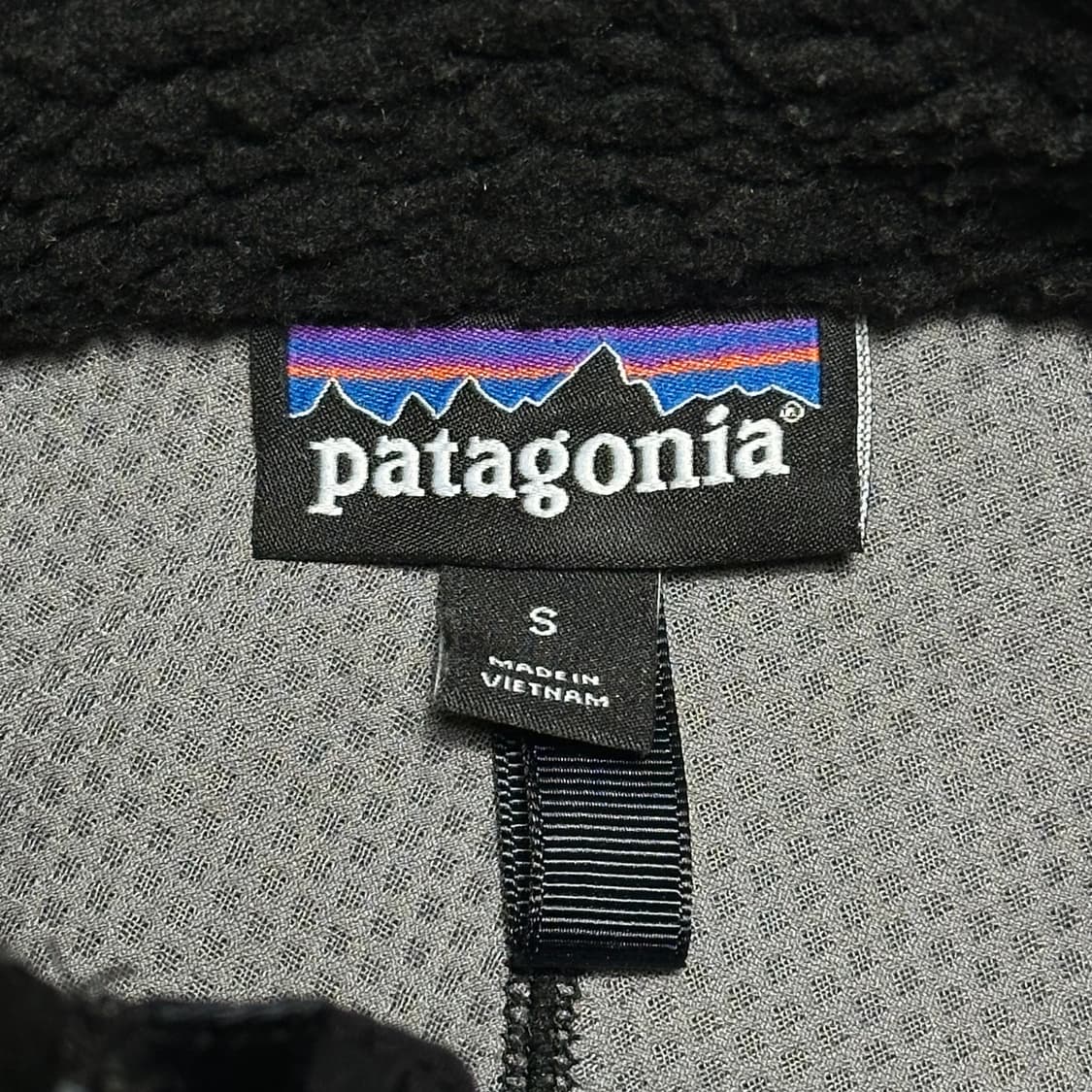 S 파타고니아 클래식 레트로-X 블랙 플리스 상품이미지4