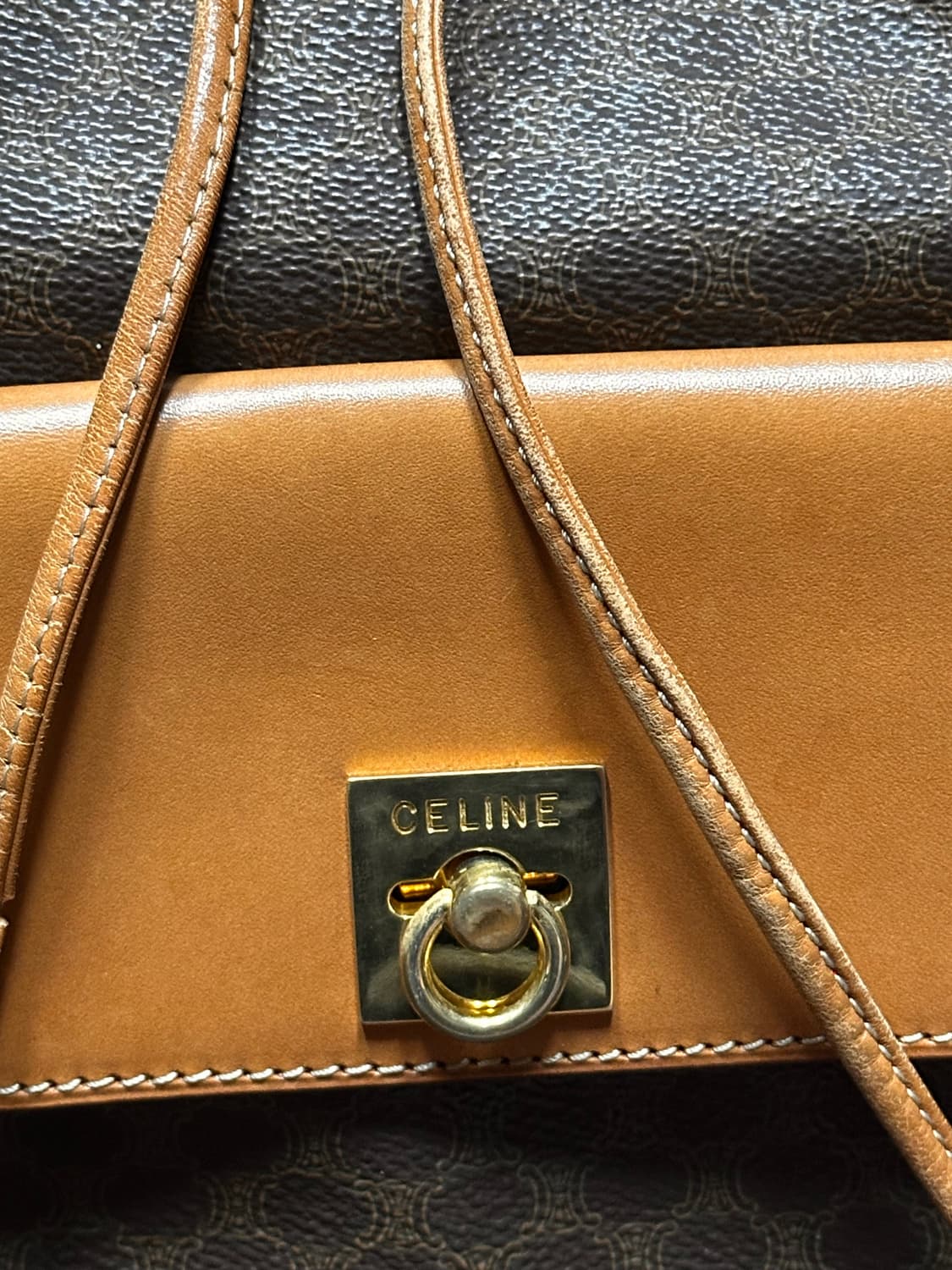 CELINE 빈티지 드로스트링 버킷백 90s 상품이미지5