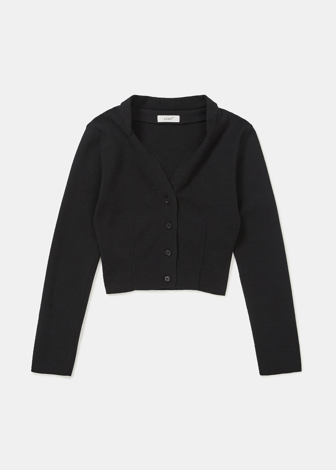 Lcdc 가디건 DRAPED NECK KNIT CARDIGAN 상품이미지3