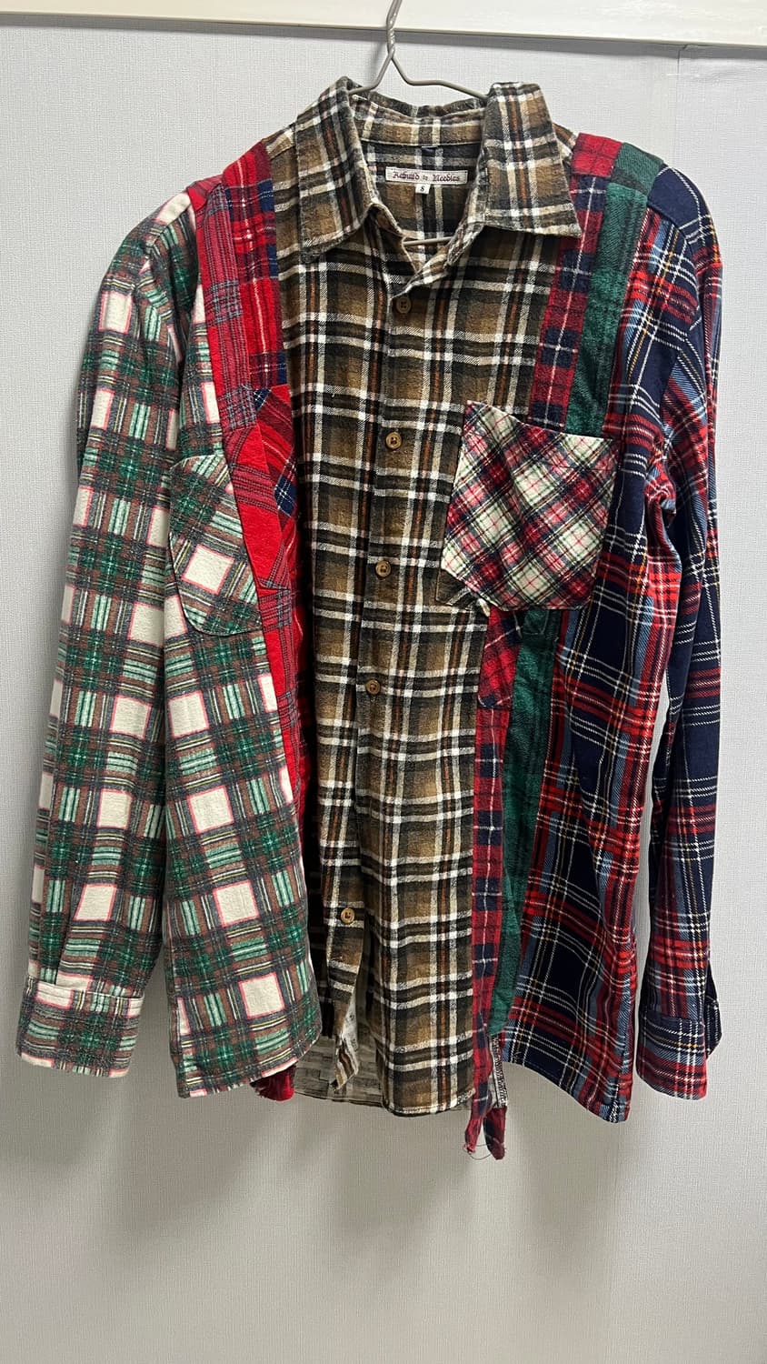 니들스 패치워크 셔츠 상품이미지2