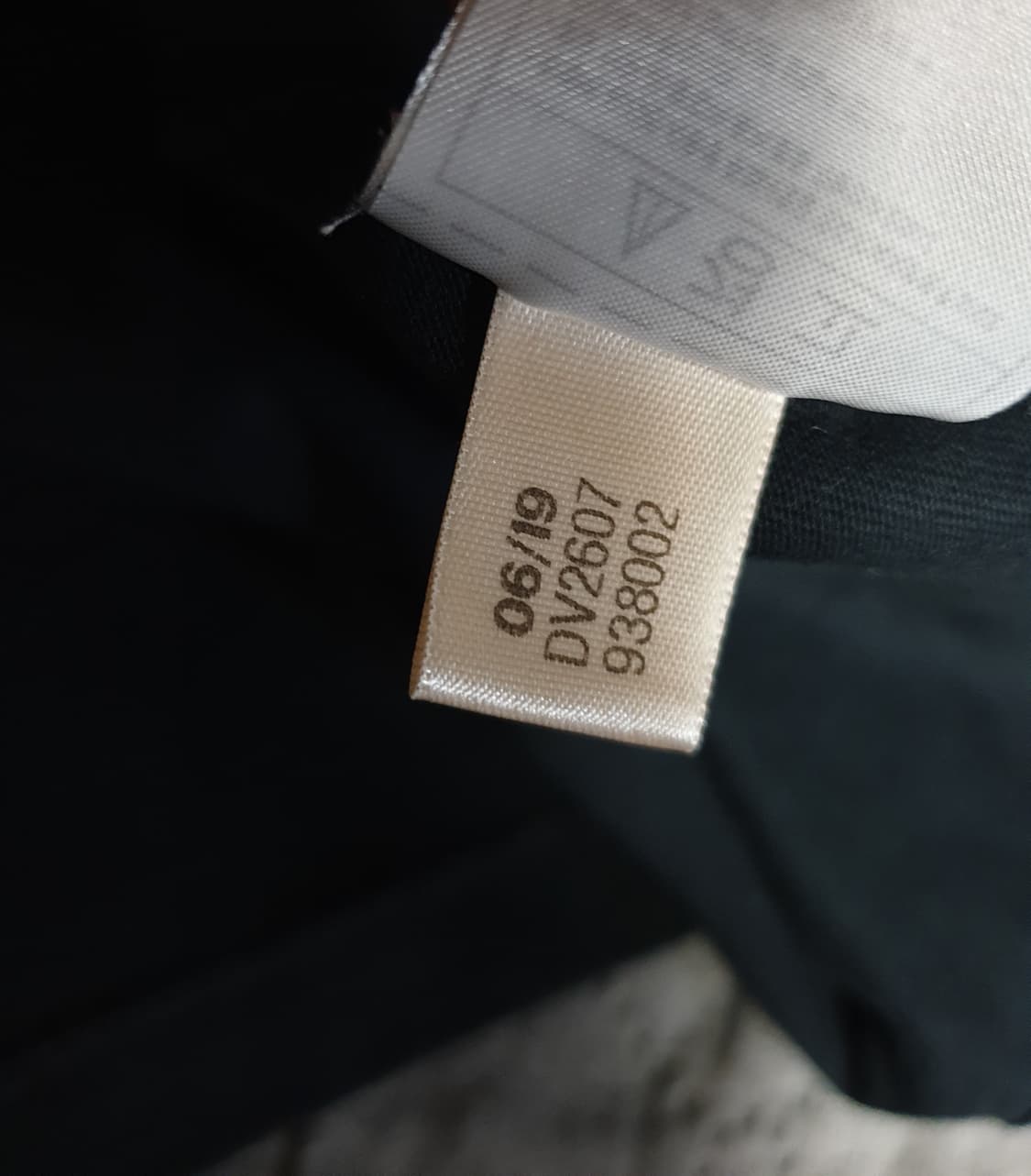 아디다스 트레포일 코튼 반팔 드레스 티 블랙 (M) 상품이미지5