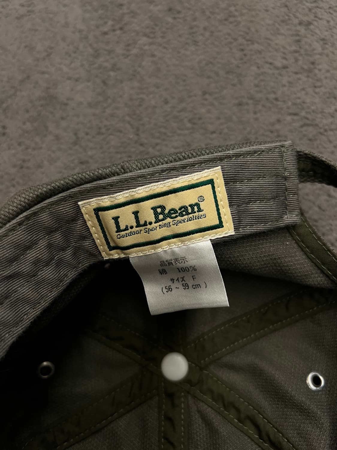 엘엘빈 빈티지 캡 처분  상품이미지2