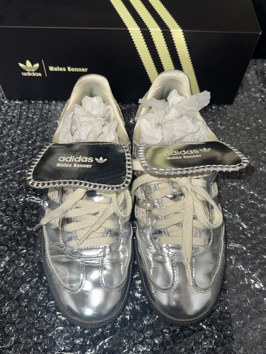 아디다스 웨일즈보너 삼바 실버 메탈릭 265 상품이미지1