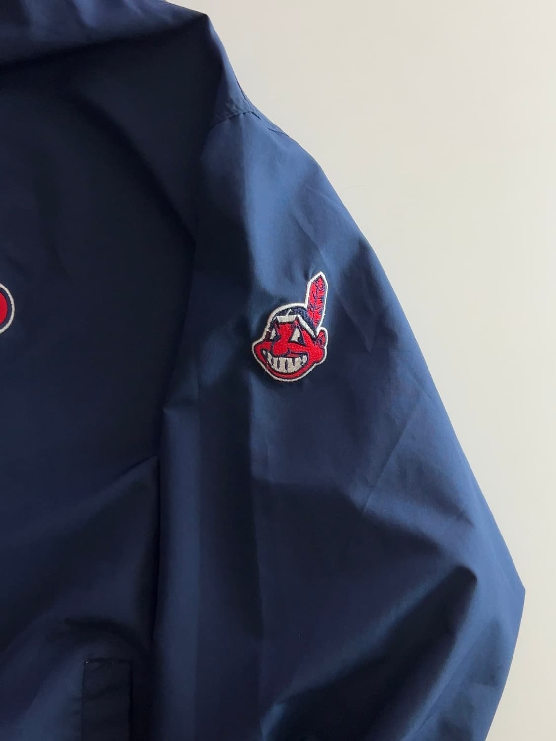 나이키 MLB 클리블랜드 인디언스 웜업 풀오버 XXL 상품이미지4