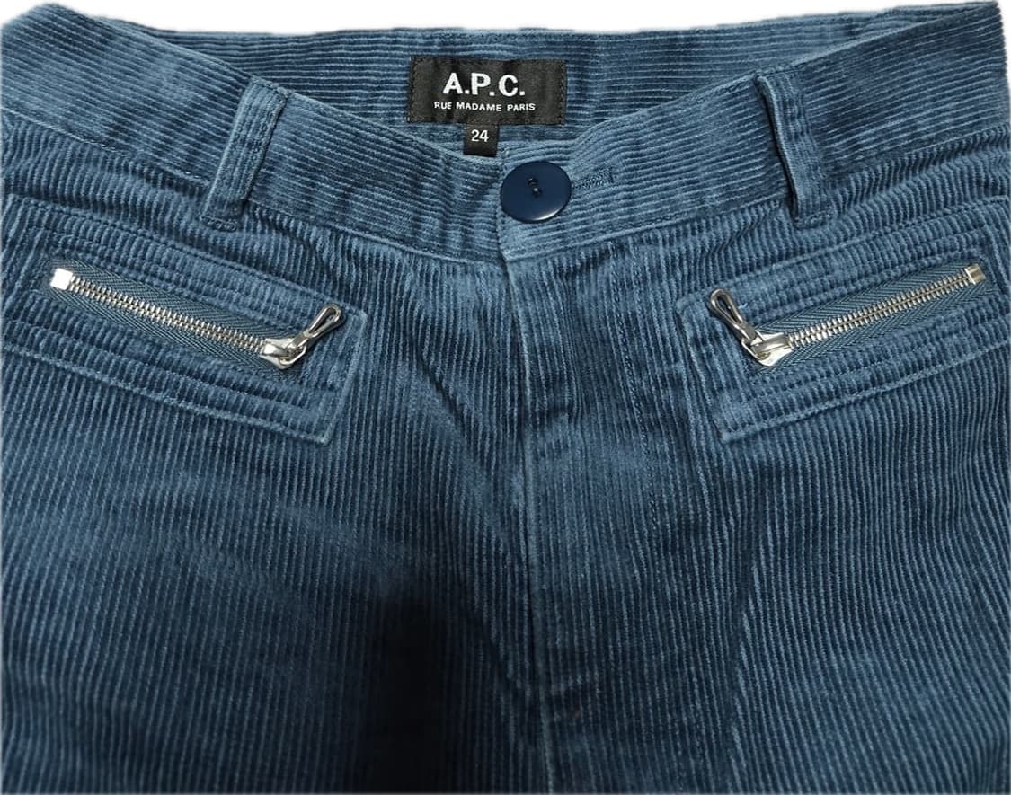 A.P.C. 코듀로이 블루진 상품이미지2