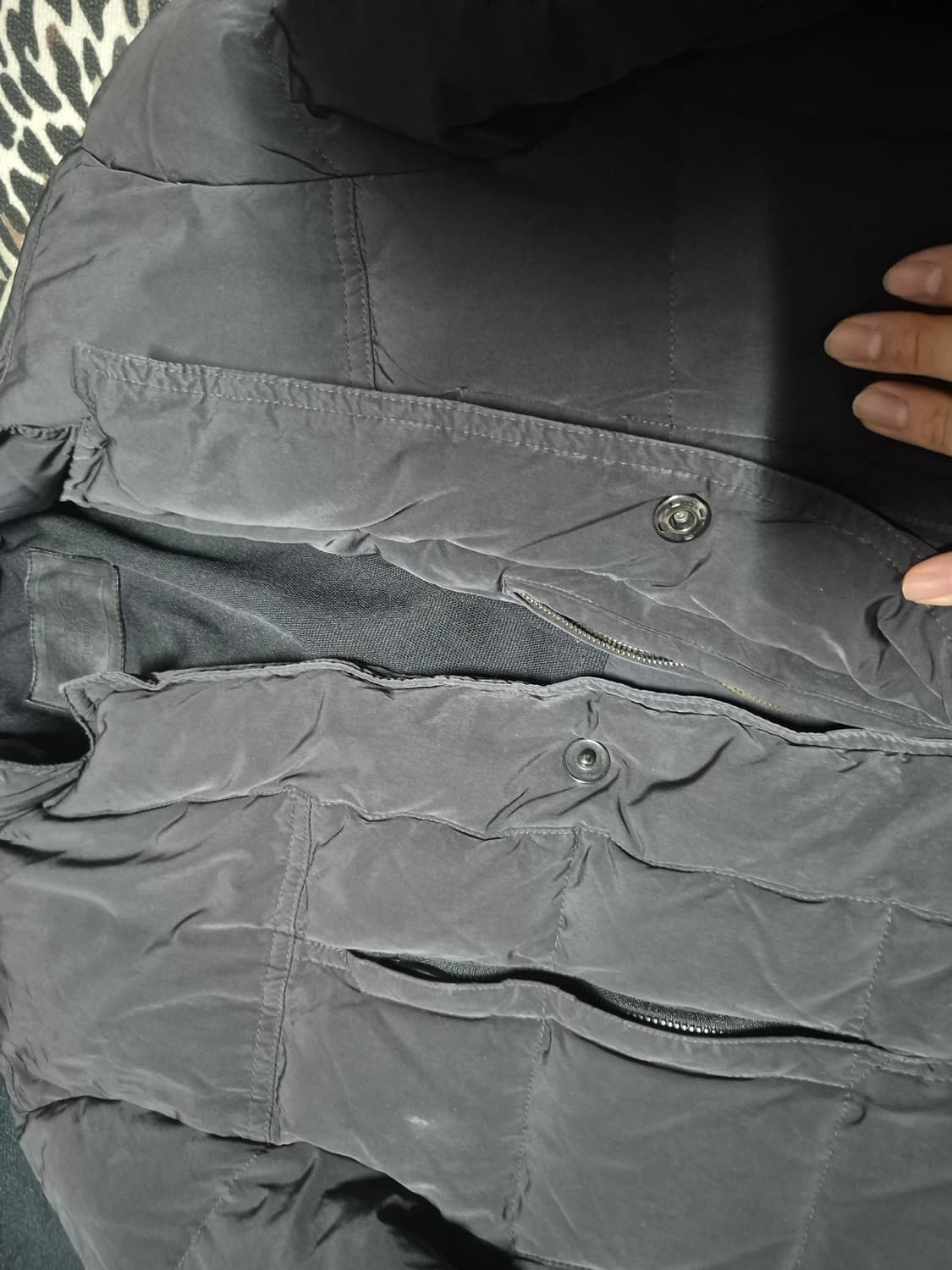 타임 옴므 TIME HOMME 구스다운 패딩 XL 정품 상품이미지3