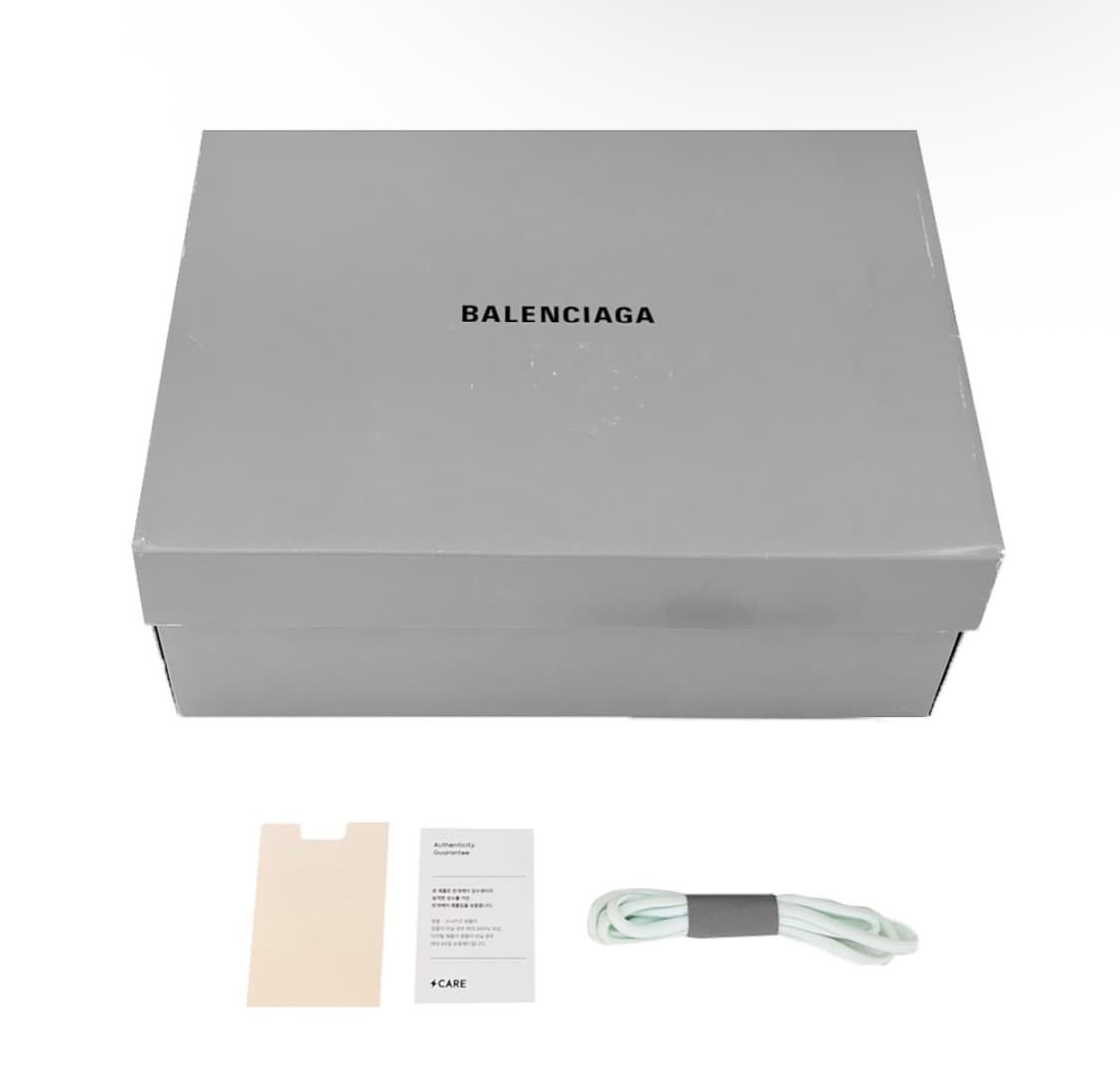 [35] 발렌시아가 여성 트랙 스니커즈 신발 화이트 파스텔 상품이미지10