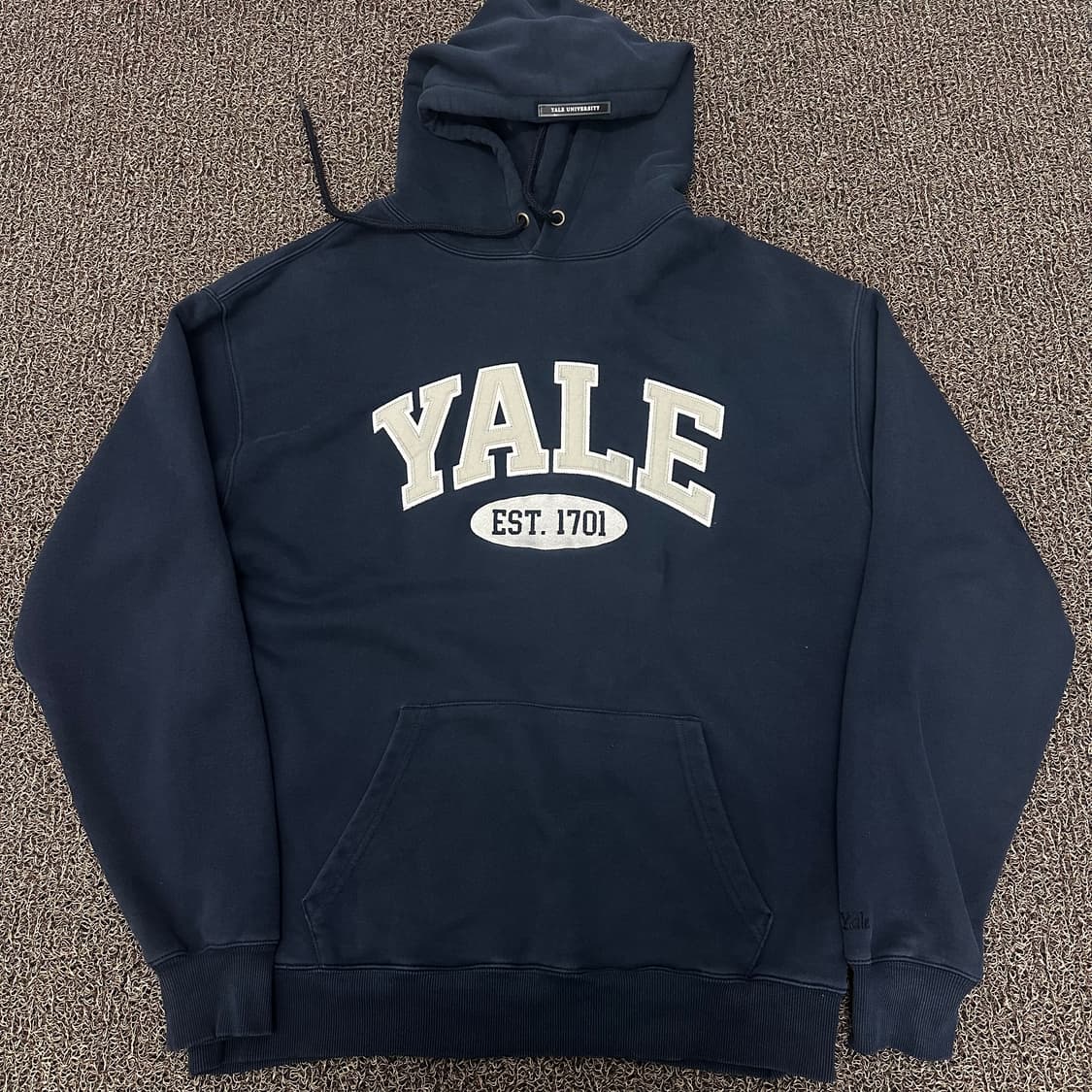 YALE 예일 후드티셔츠 네이비 XL 상품이미지1
