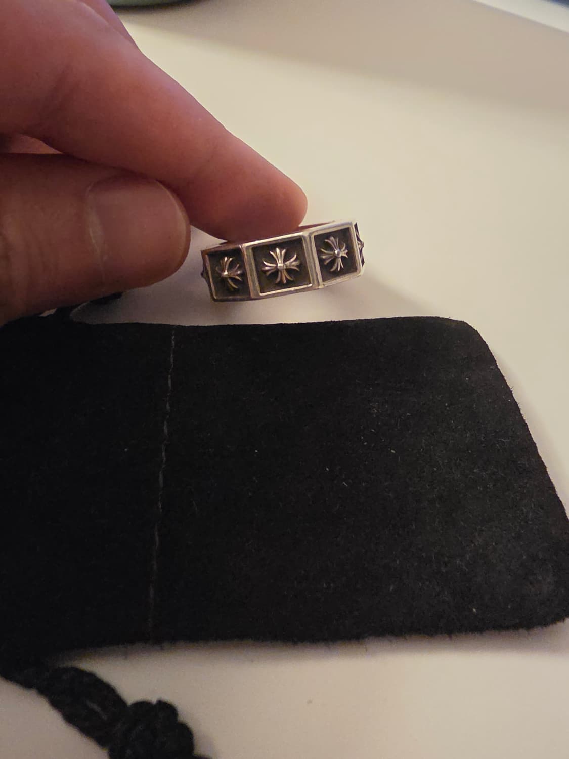 [US8] Chromehearts 알파벳블럭 링 크롬하츠 상품이미지3