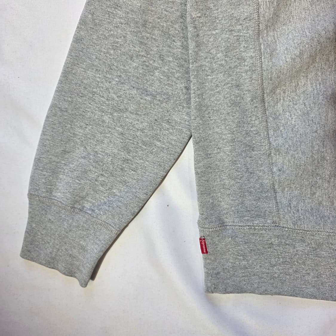 [M]슈프림 레드 박스로고 후드티 그레이 상품이미지9