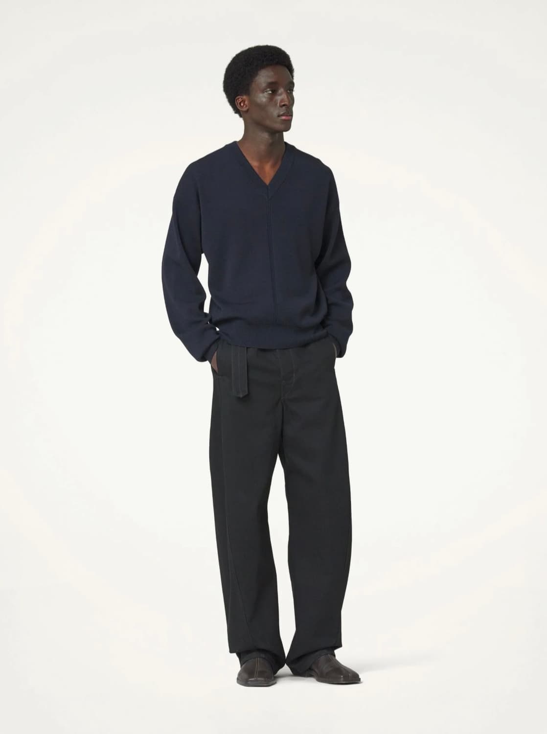 르메르 브이넥 니트 싸게 팝니다. 상품이미지2