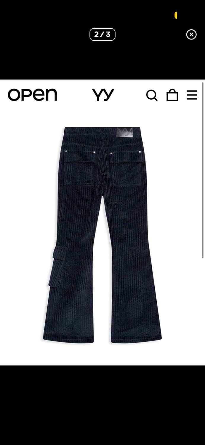 오픈와이와이 코듀로이 부츠컷팬츠 상품이미지2