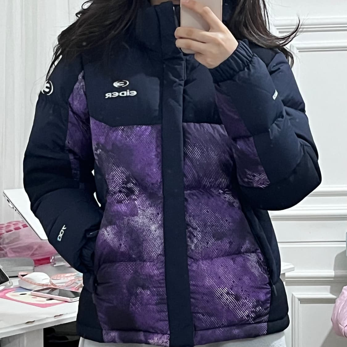 아이더 패딩 M 사이즈 700 구스다운(거의새상품) 상품이미지9