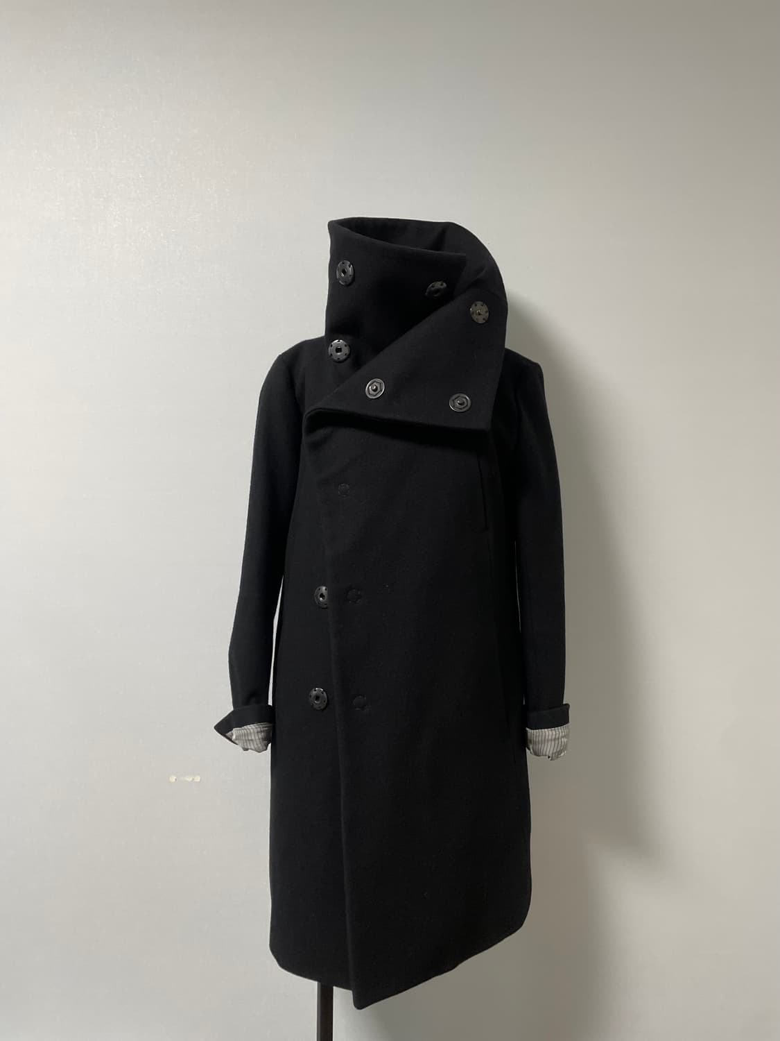 The viridi anne 하이넥 울코트 상품이미지2