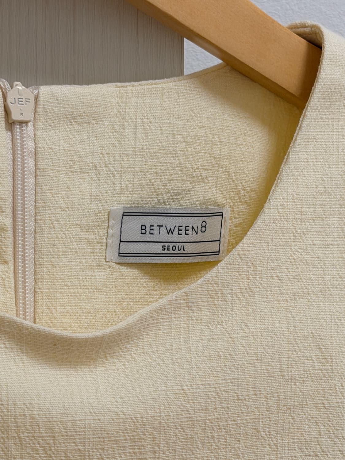 연노랑 반팔 원피스 판매합니다  상품이미지8