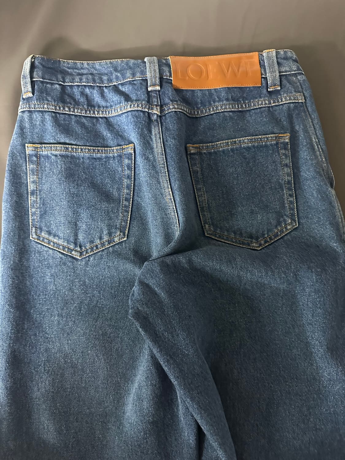 로에베 피셔맨 데님 팬츠 진청 38 (41.5cm)  상품이미지3