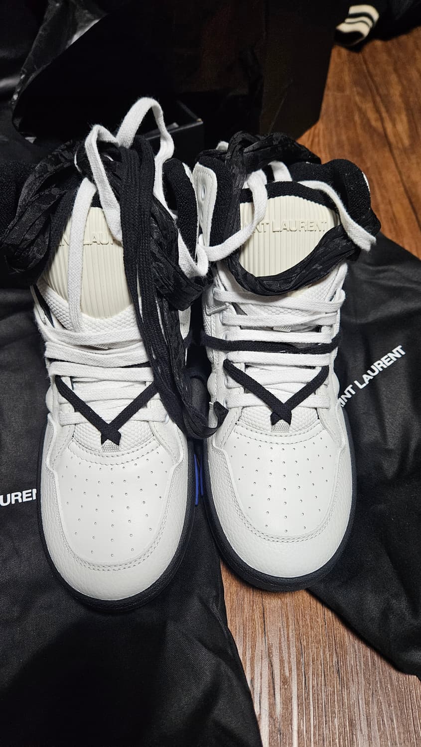 생로랑 바스켓 스니커즈 하이탑 정품 신품 상품이미지2