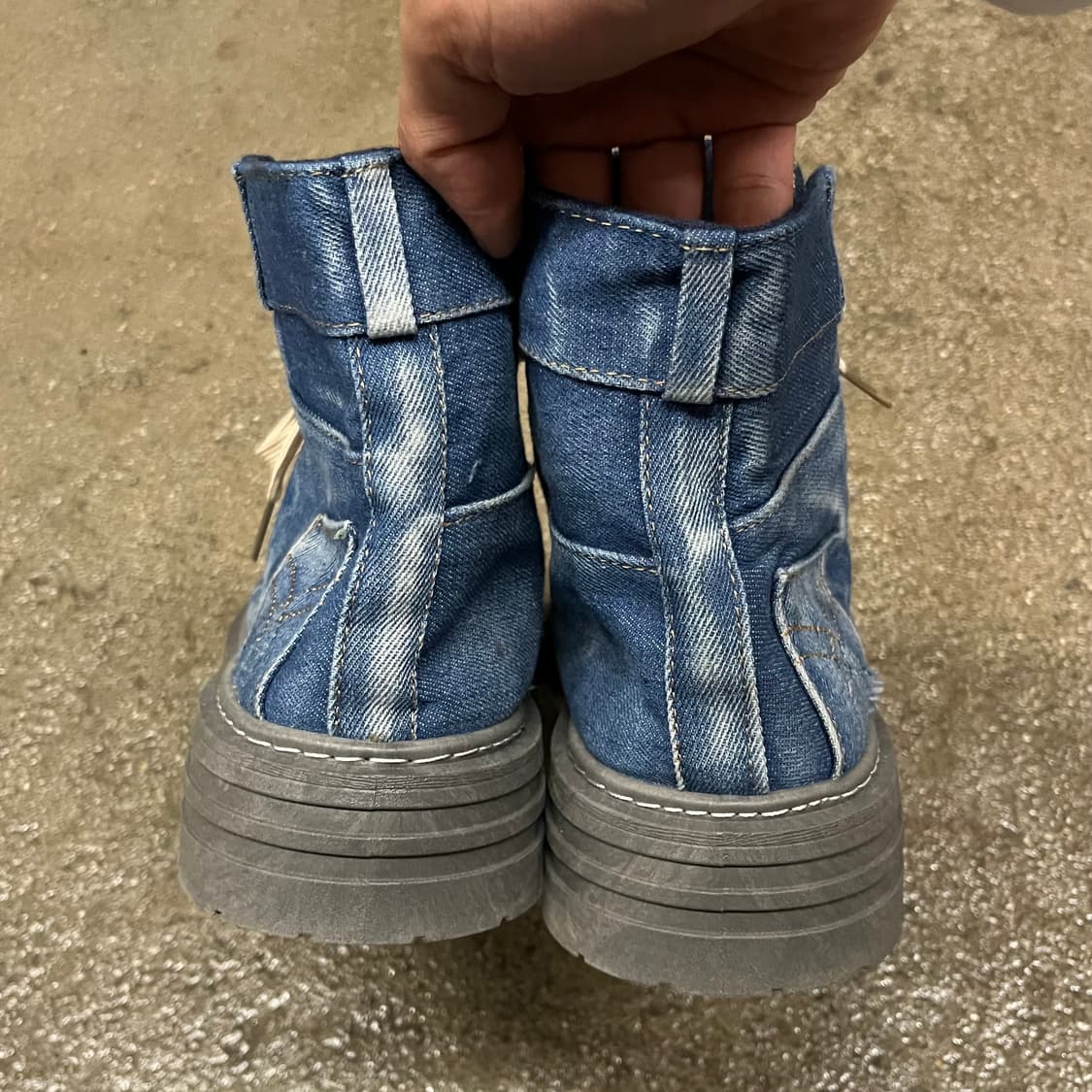 빈티지 데님 워커 (290) 상품이미지4