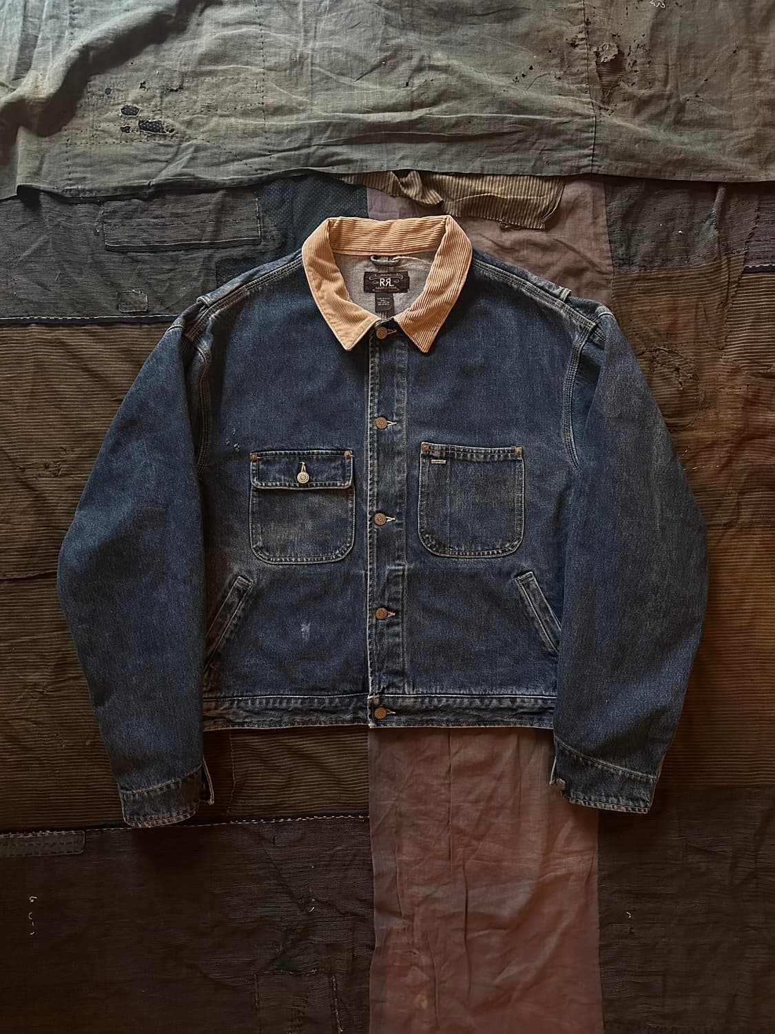 90s USA RRL Vintage Denim Jacket 상품이미지1