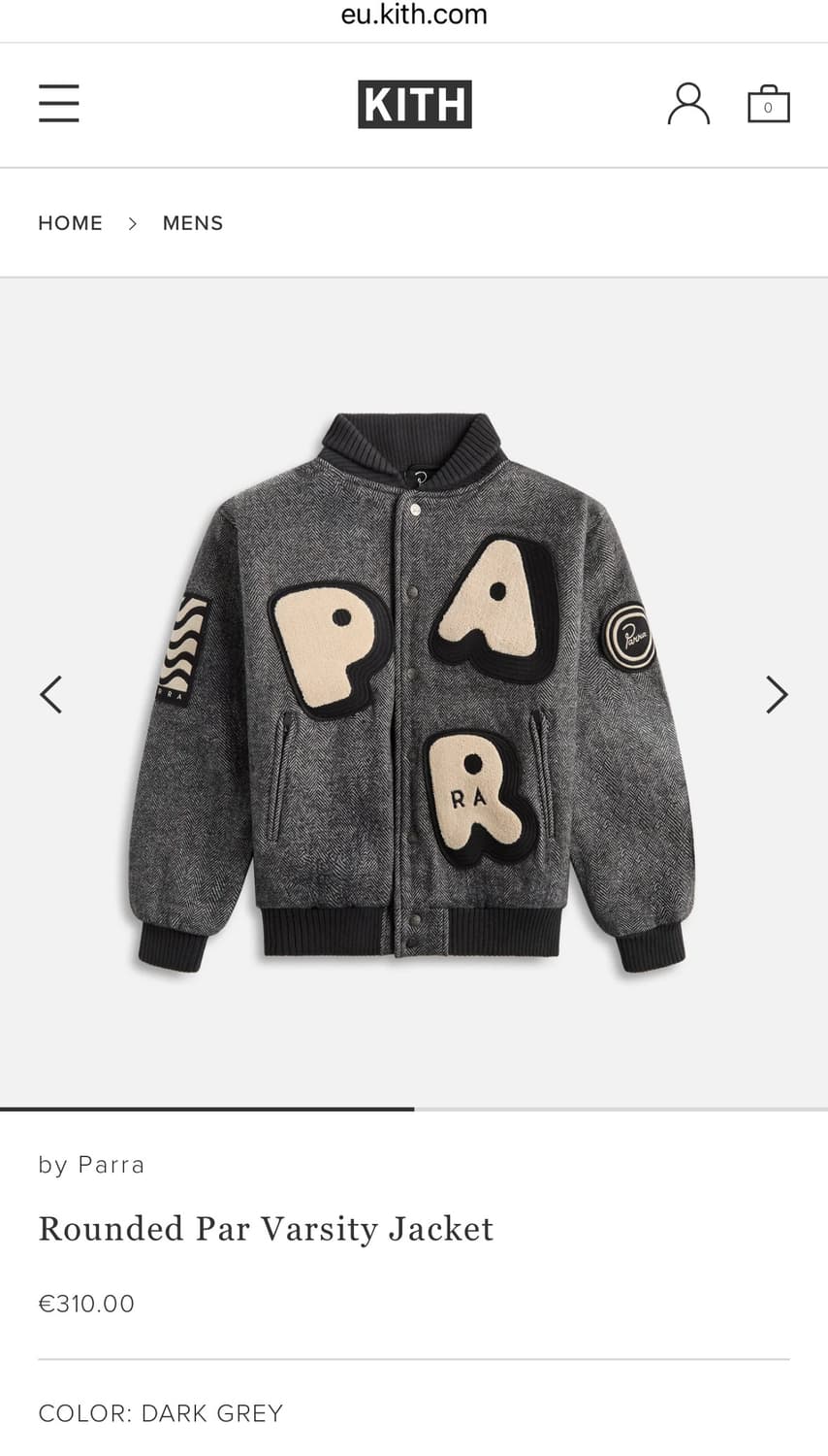 By parra 바시티 자켓 상품이미지1