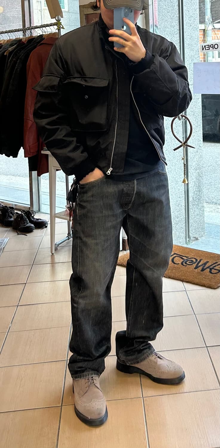 00’s Levi’s 501 Black jean 34in 상품이미지8