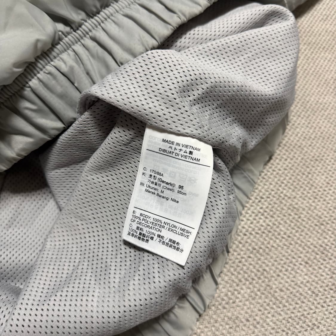 나이키 스몰로고 후드 아노락 상품이미지3